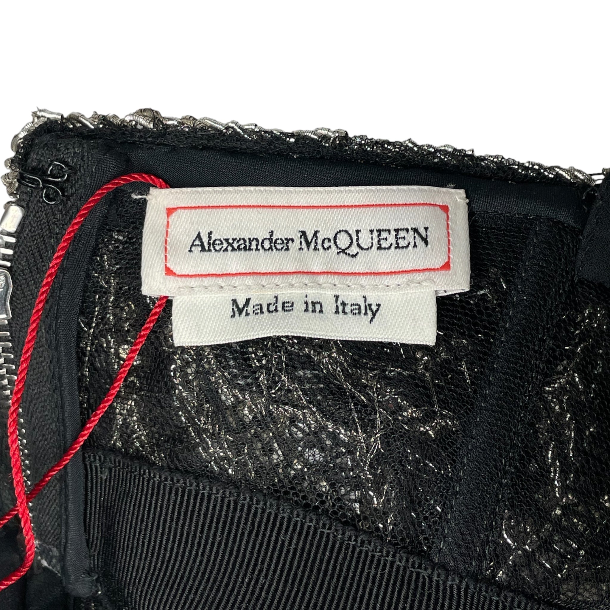 Alexander McQueen/SL Shirt/42/SLV/CRYSTAL ANATOMY CORSET W TAGS view 3
