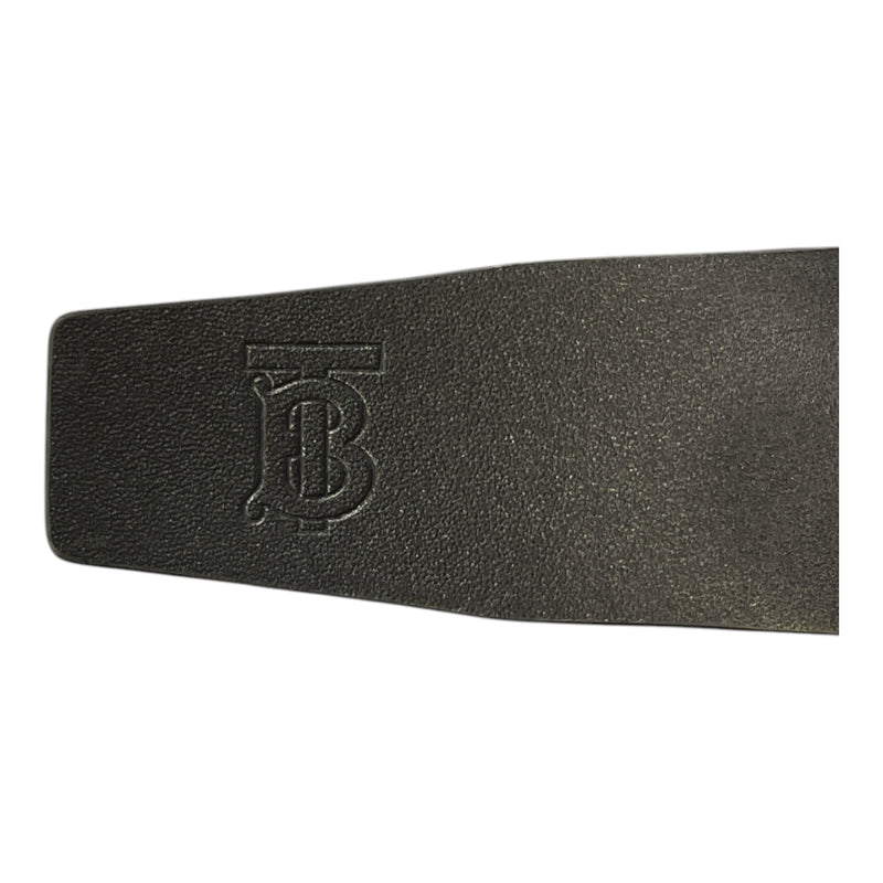 BURBERRY/Belt/Plaid/Leather/GRY/chech b buckle belt