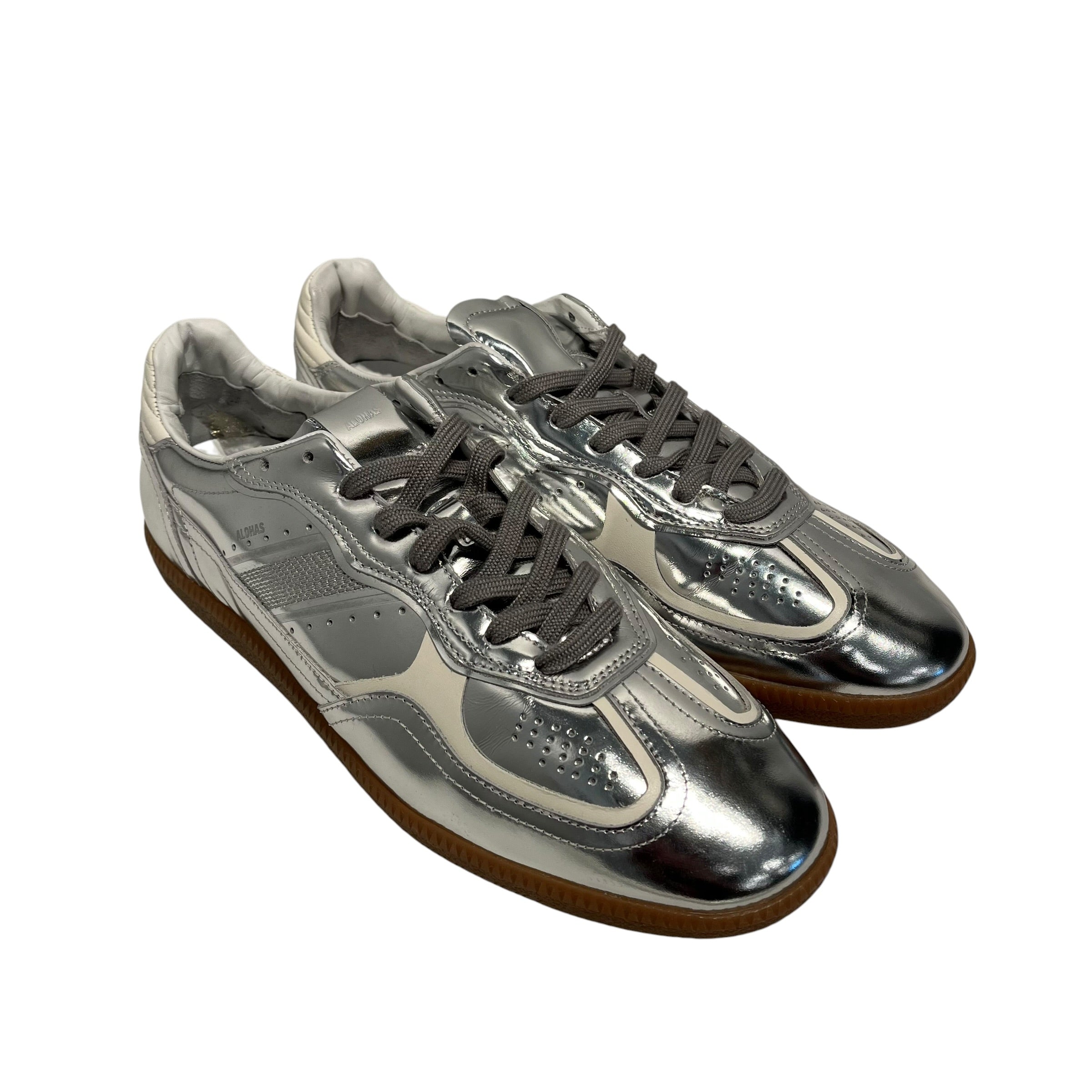 OLIVER CABELL/Low-Sneakers/US 14/SLV/SILVER ALOHAS SNEAKERS view 1