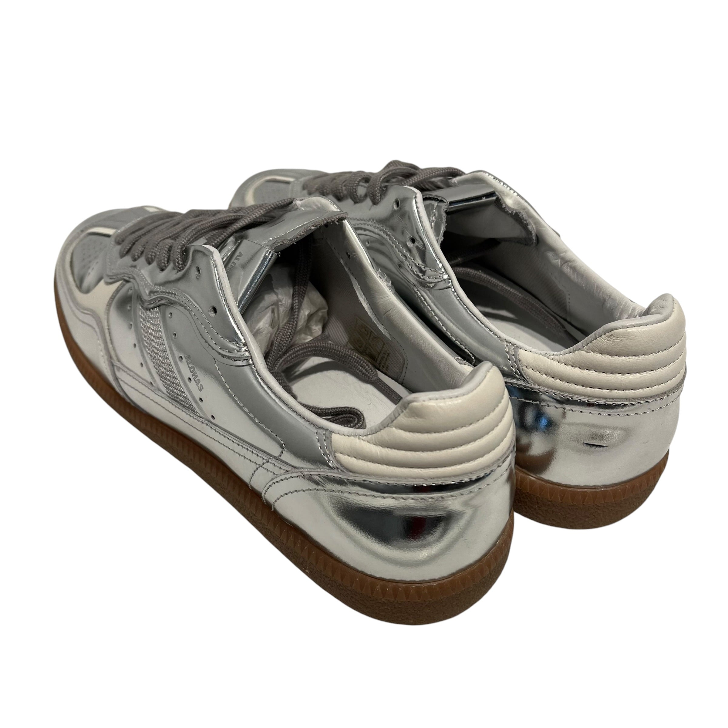 OLIVER CABELL/Low-Sneakers/US 14/SLV/SILVER ALOHAS SNEAKERS view 2