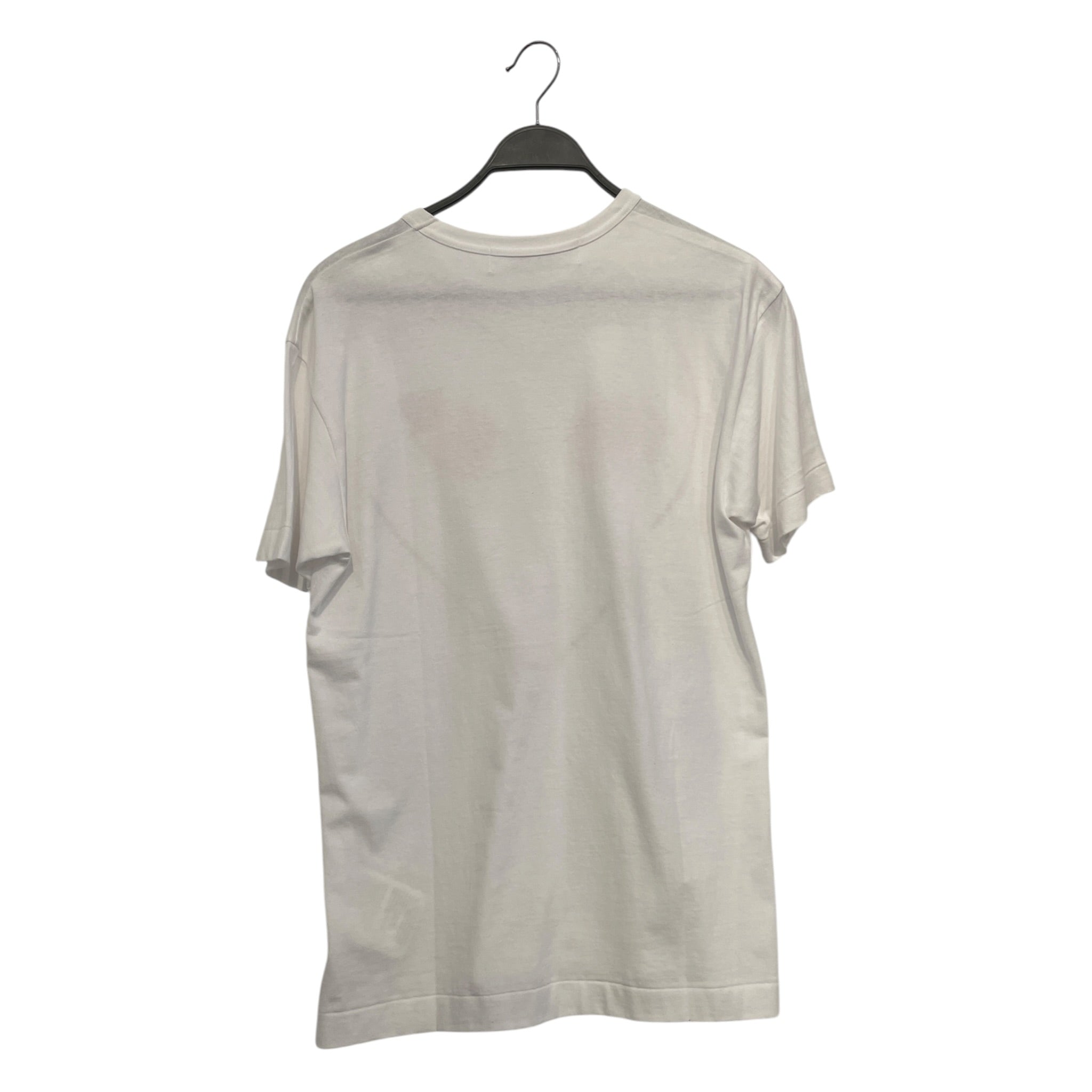 PLAY COMME des GARCONS/T-Shirt/L/Cotton/WHT/red heart design view 2
