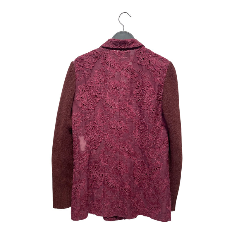 tricot COMME des GARCONS/Jacket/Floral Pattern/Polyester/BRD/