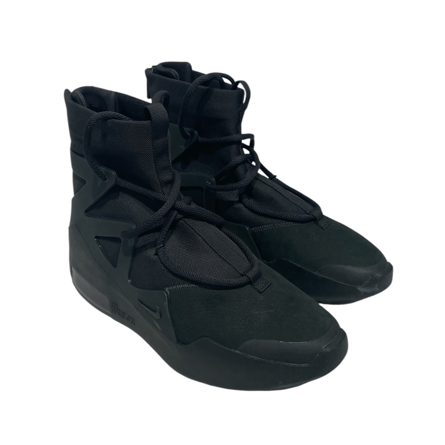 NIKE/AIR FEAR OF GOD 1/Hi-Sneakers/US 8.5/BLK/AR4237-005 view 1