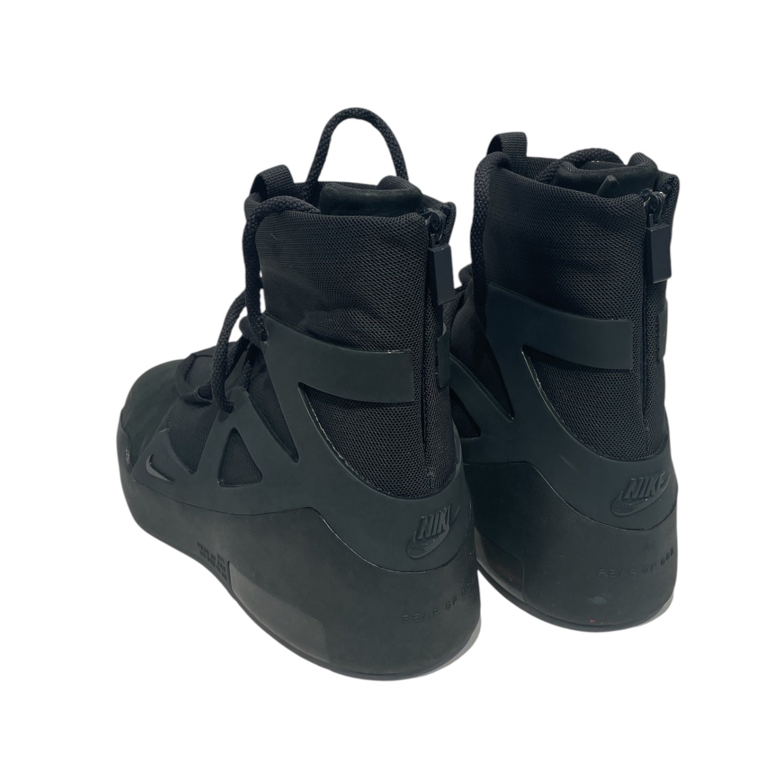 NIKE/AIR FEAR OF GOD 1/Hi-Sneakers/US 8.5/BLK/AR4237-005 view 2