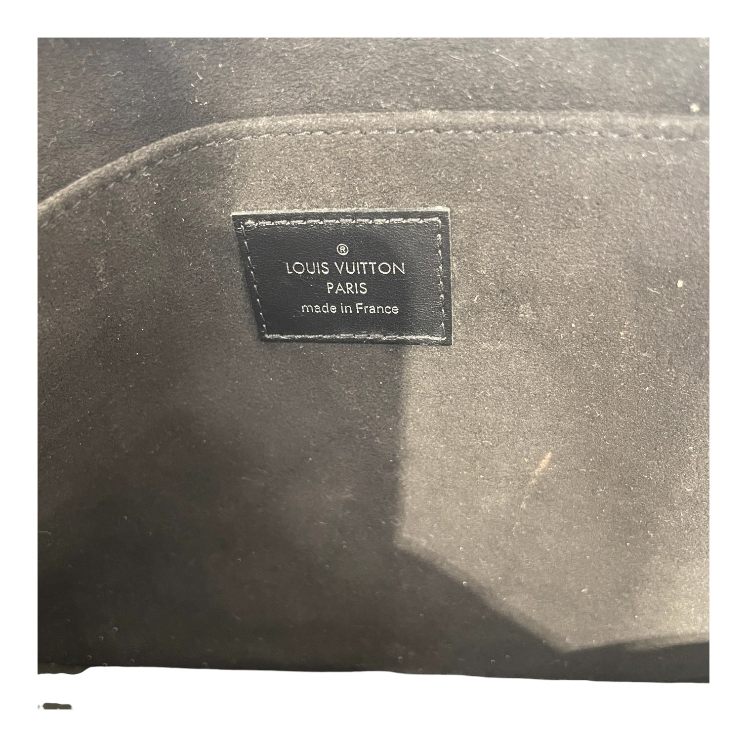 LOUIS VUITTON/Pouch/BLK/JOUR GM view 3