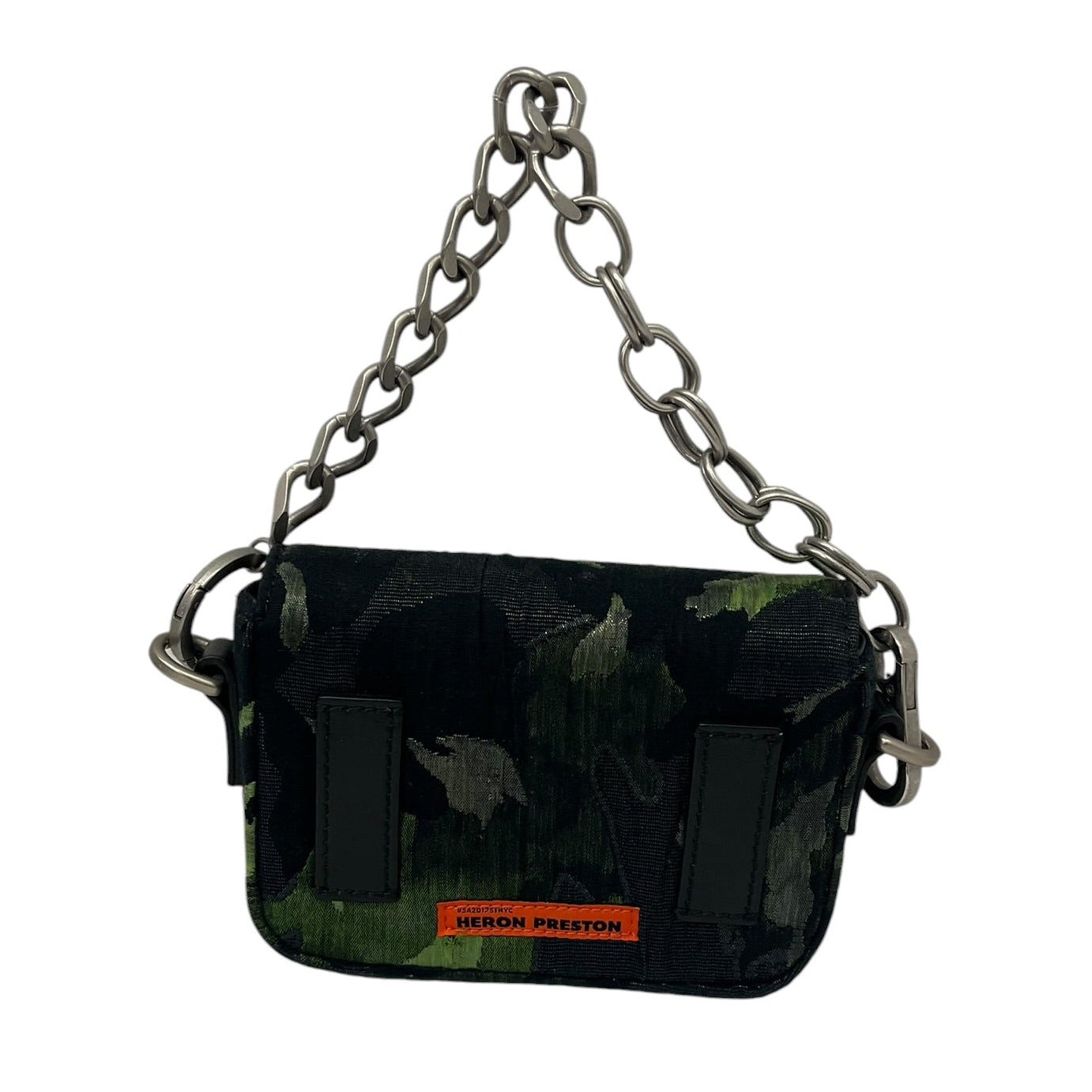 HERON PRESTON/Bag/Camouflage/Cotton/GRN/CAMO MINI PURSE W SILVER CHAIN view 2