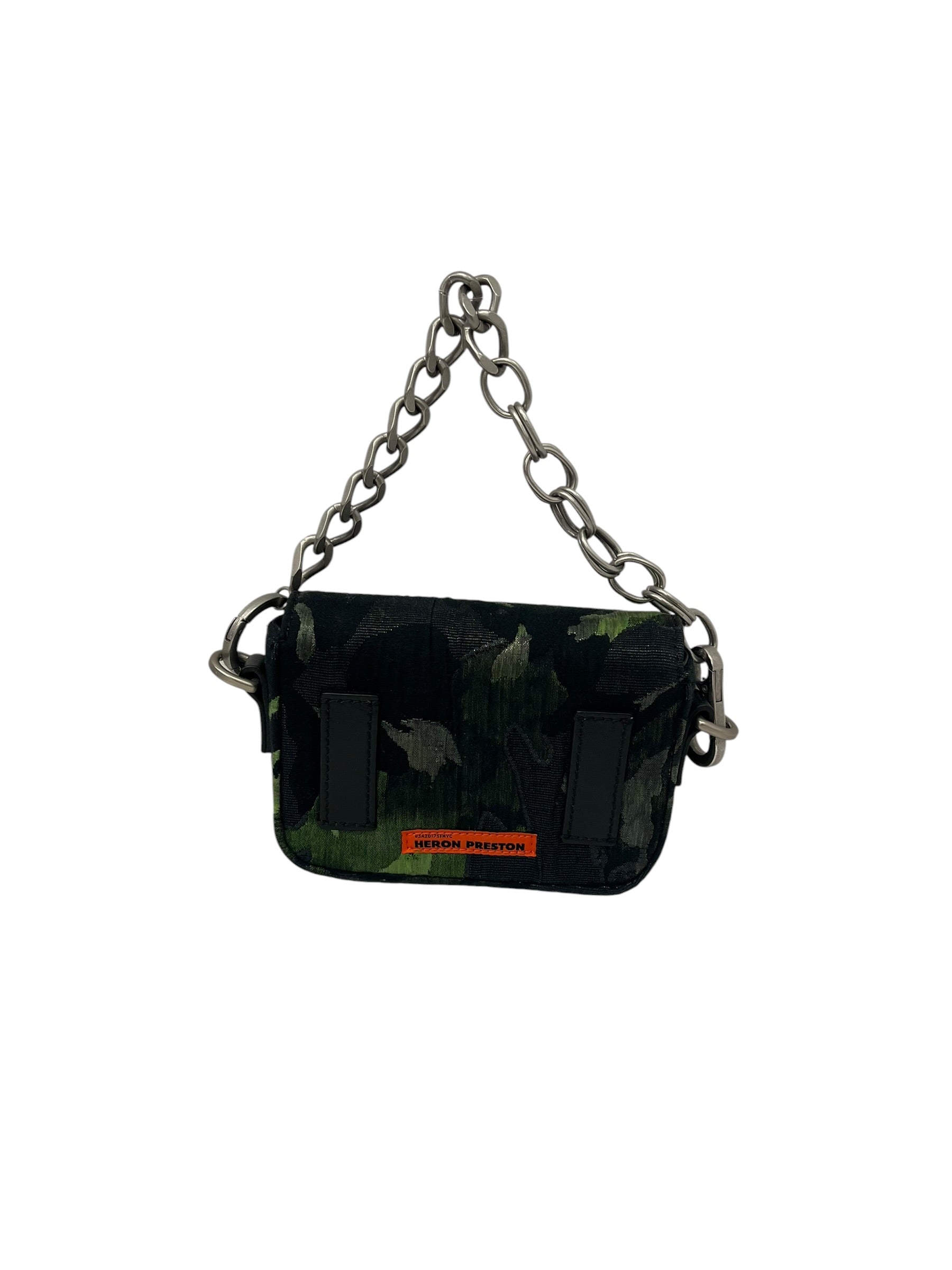 HERON PRESTON/Bag/Camouflage/Cotton/GRN/CAMO MINI PURSE W SILVER CHAIN view 2