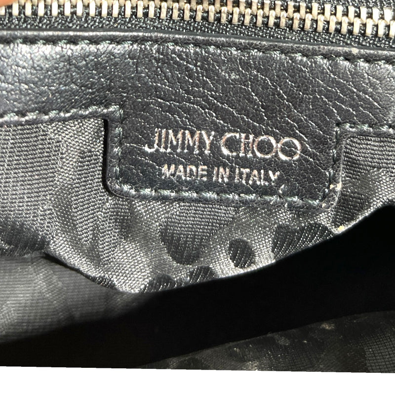 JIMMY CHOO/Cross Body Bag/Glitter/SLV/