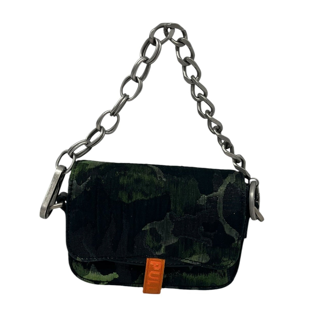 HERON PRESTON/Bag/Camouflage/Cotton/GRN/CAMO MINI PURSE W SILVER CHAIN view 1