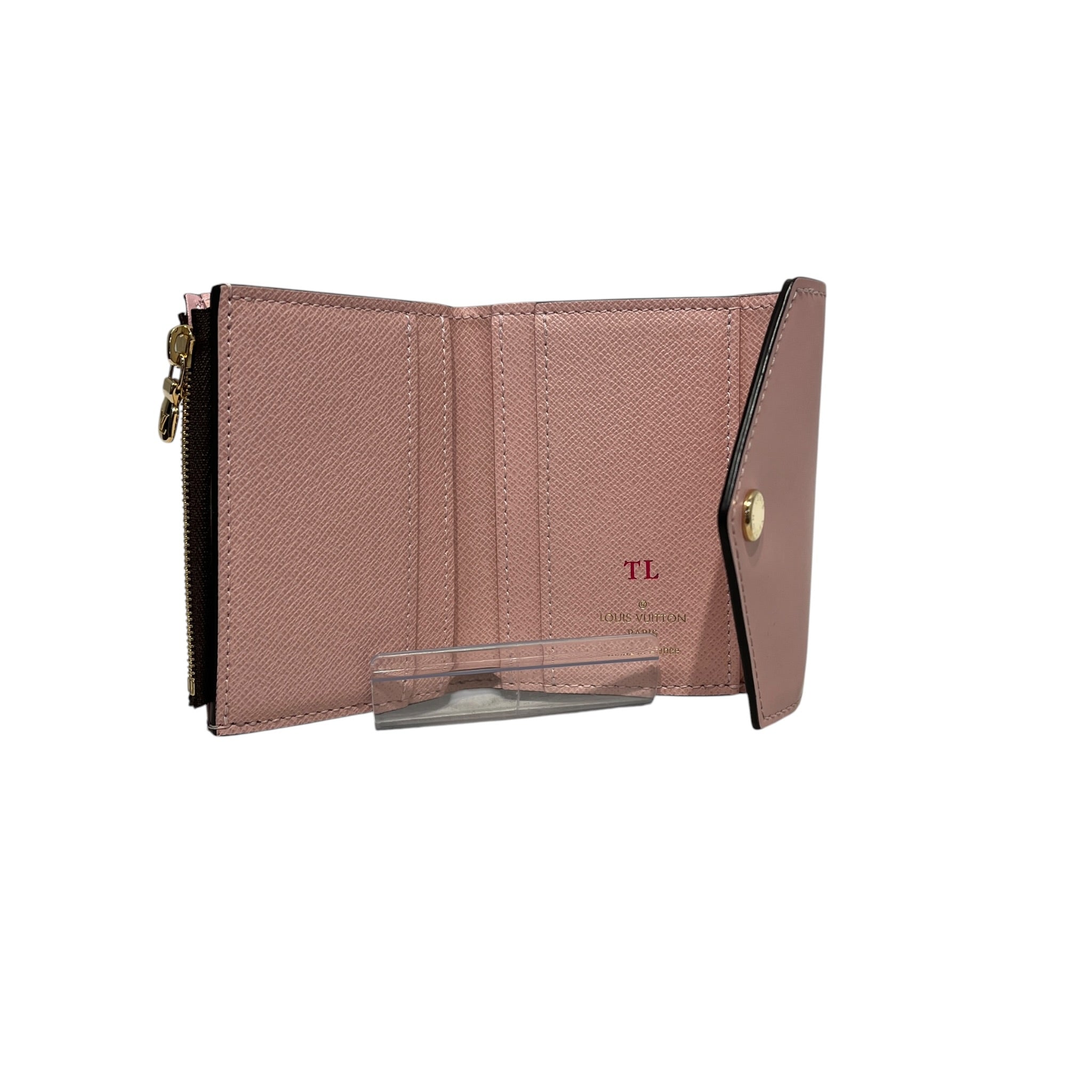 LOUIS VUITTON/Wallet/Leather/PNK/ZOE WALLET view 4