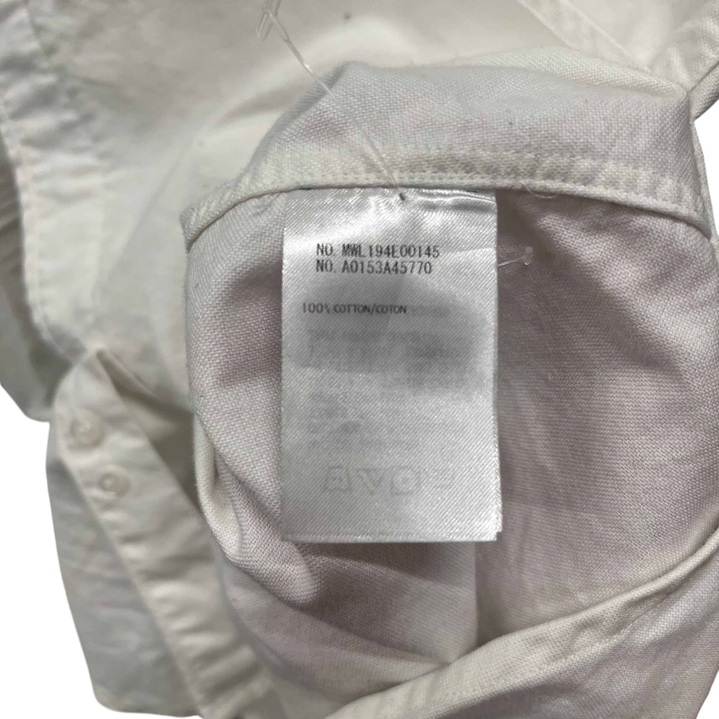 THOM BROWNE. NEW YORK/LS Shirt/M/Cotton/WHT/ view 4