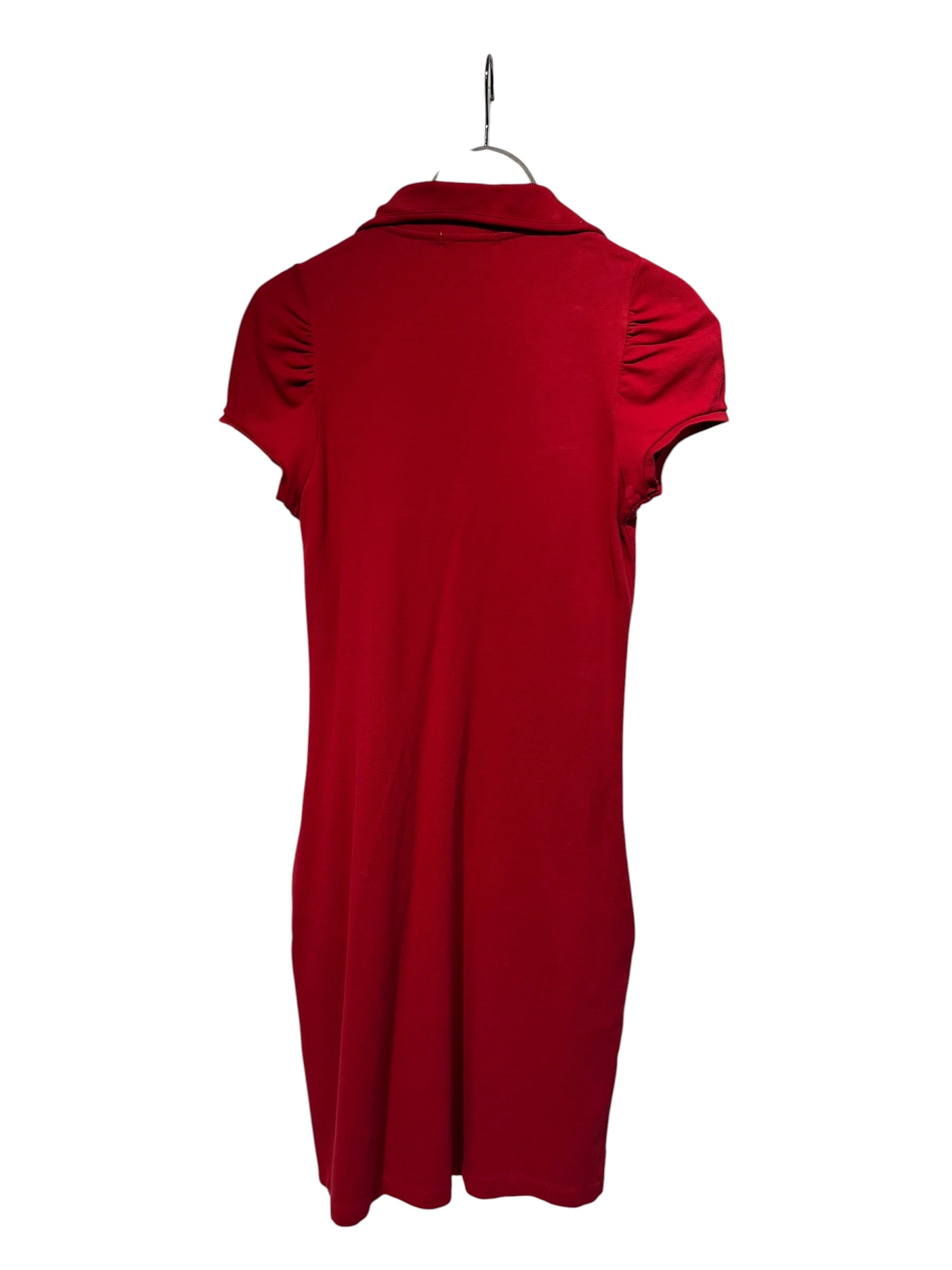 BURBERRY/SS Dress/S/Cotton/RED/dress w / pockets view 2