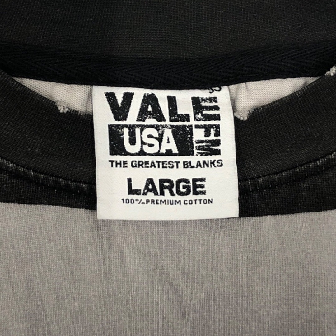 Vale/LS T-Shirt/L/Cotton/GRY/All Over Print/VALE MOTION WORLDWIDE view 3
