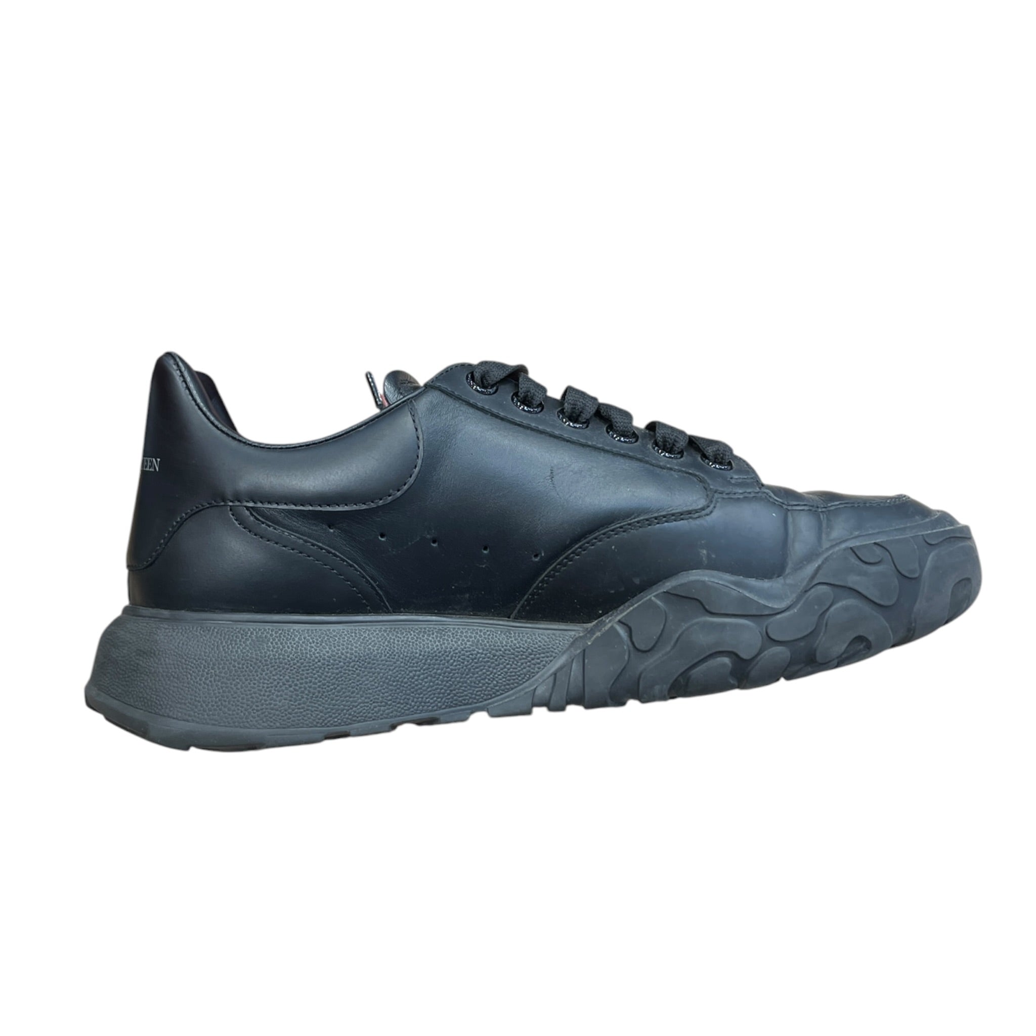 Alexander McQueen/Low-Sneakers/EU 41/Leather/BLK/low snkr view 5