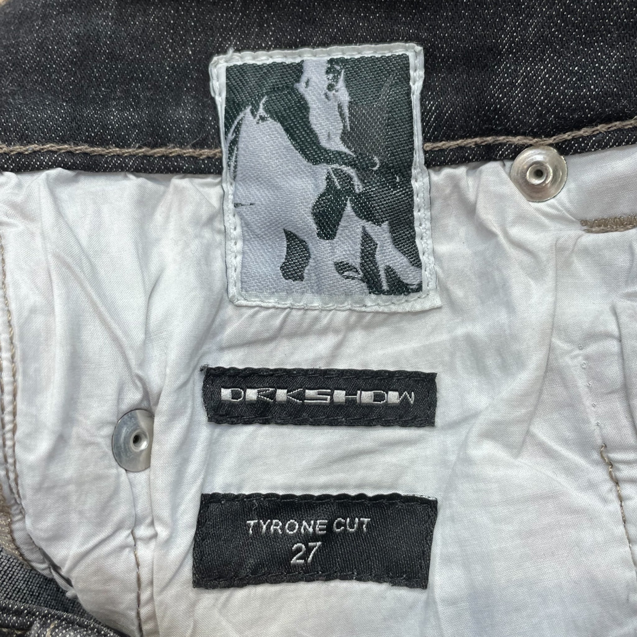 Rick Owens/Pants/27/Cotton/BLK/ view 3