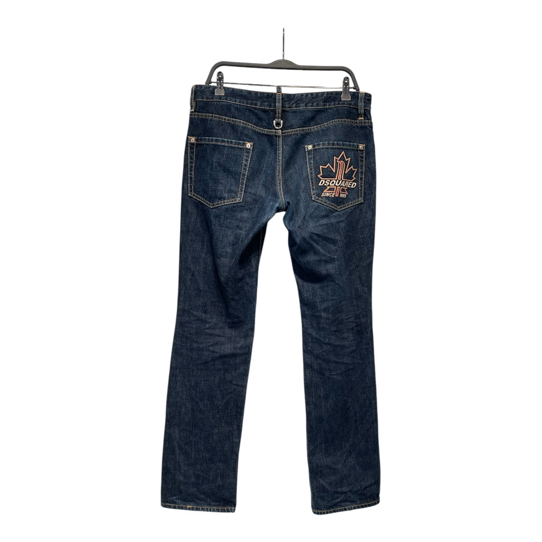 DSQUARED2/Straight Pants/34/Cotton/IDG/mod. 71la179 view 2