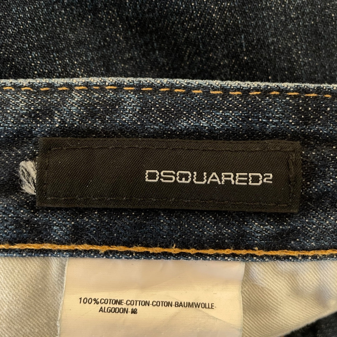 DSQUARED2/Straight Pants/34/Cotton/IDG/mod. 71la179 view 3