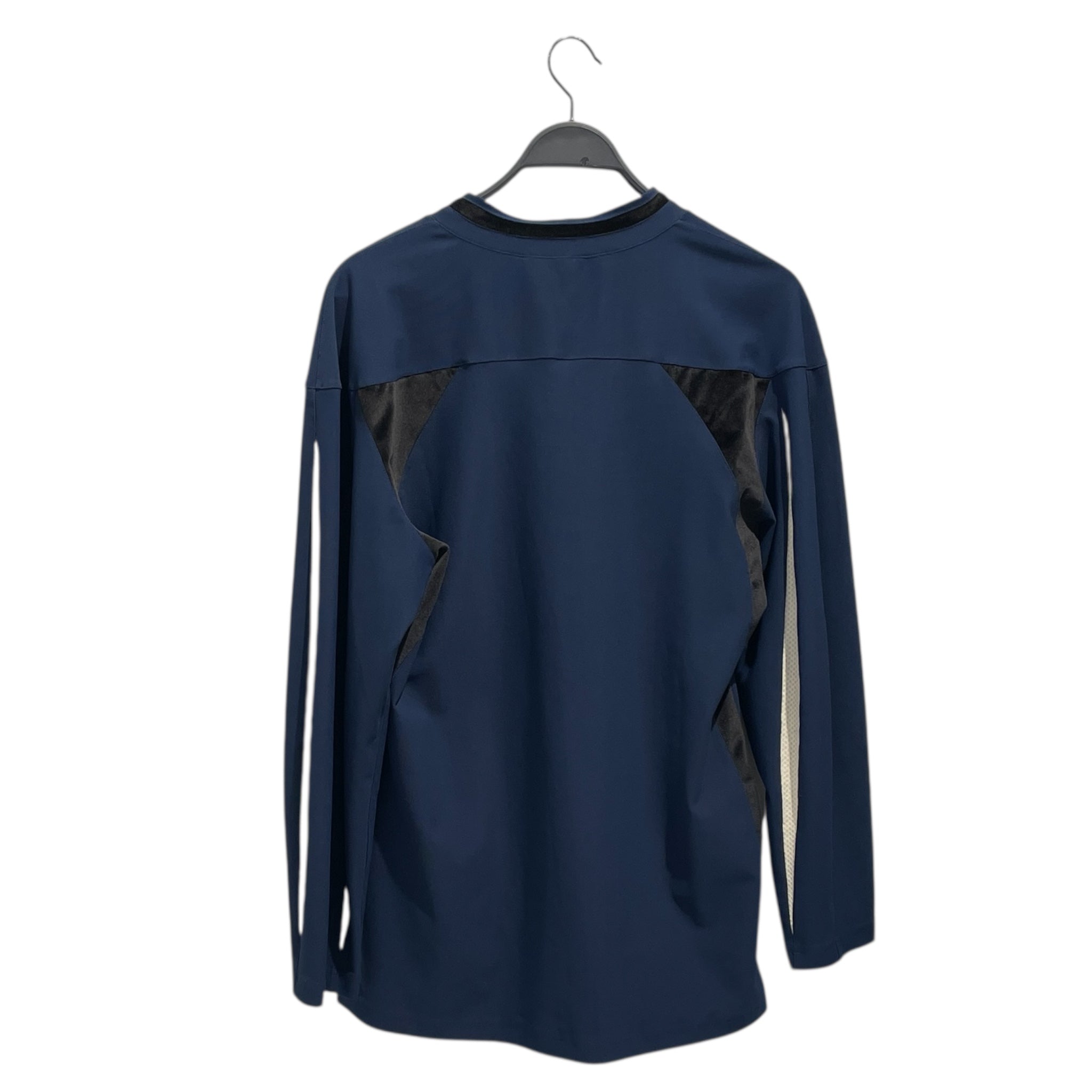 Kiko Kostadinov/LS T-Shirt/46/Polyester/NVY/Jersey view 2