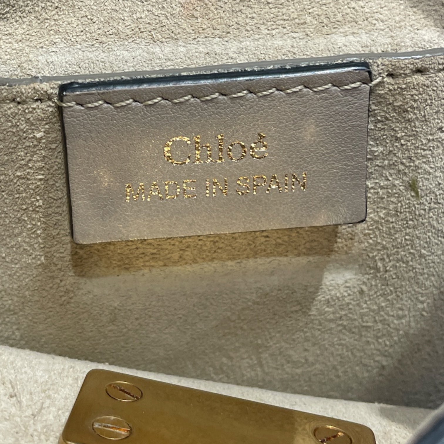 Chloe/Cross Body Bag/Suede/BRW/Jane Suede Mini Shoulder Bag view 4