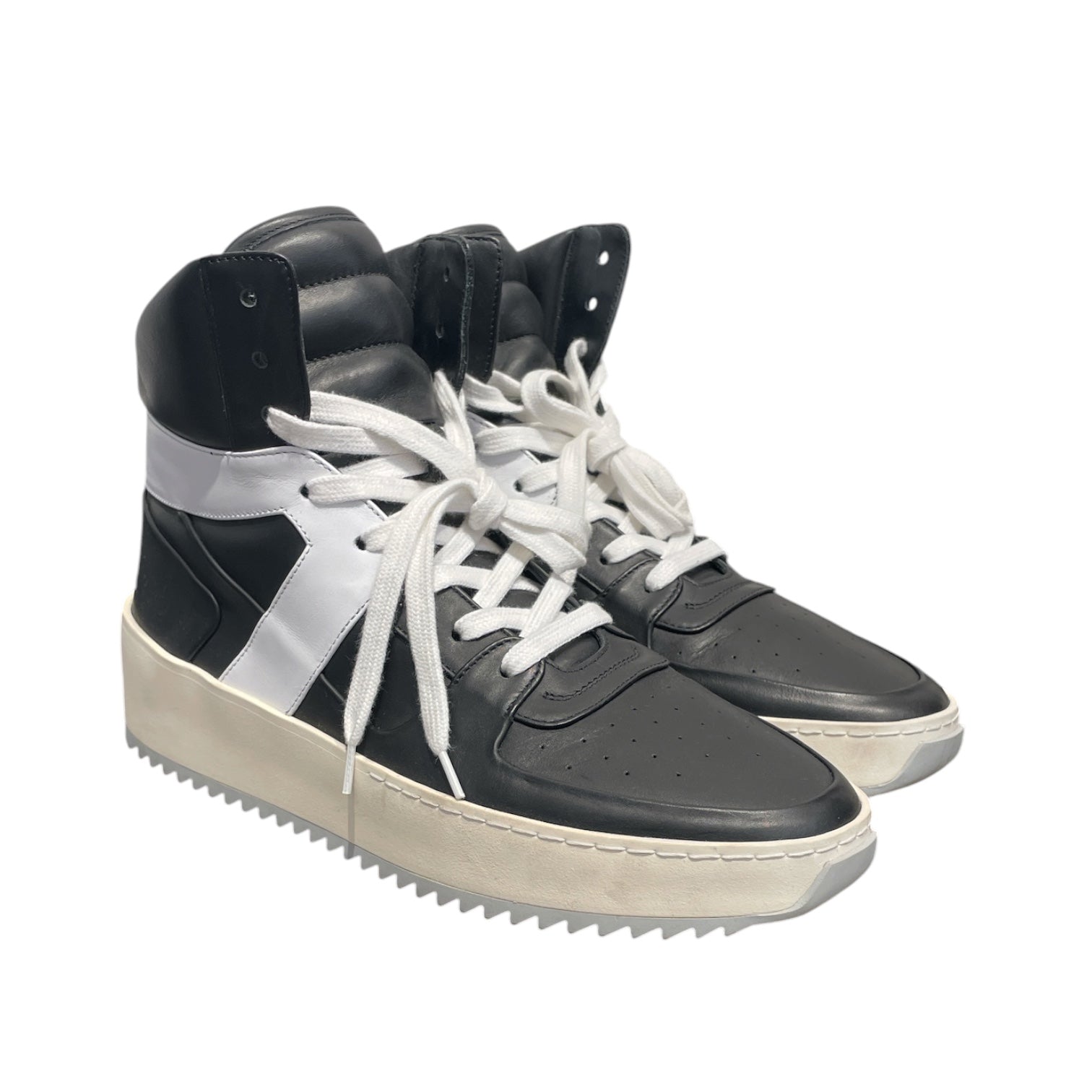 FEAR OF GOD/Hi-Sneakers/US 8/Leather/BLK/FEAR OF GOD BASKETBALL SNEAKER view 1