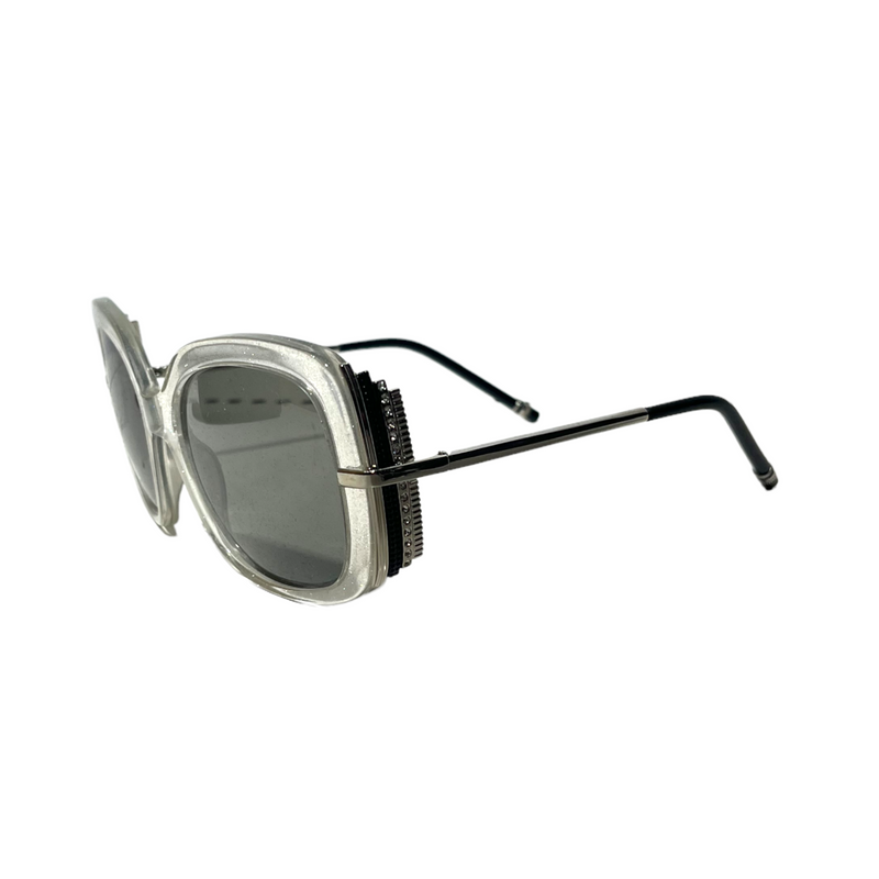 LINDA FARROW/Sunglasses/Iridescent/Titanium/SLV/BC0002S