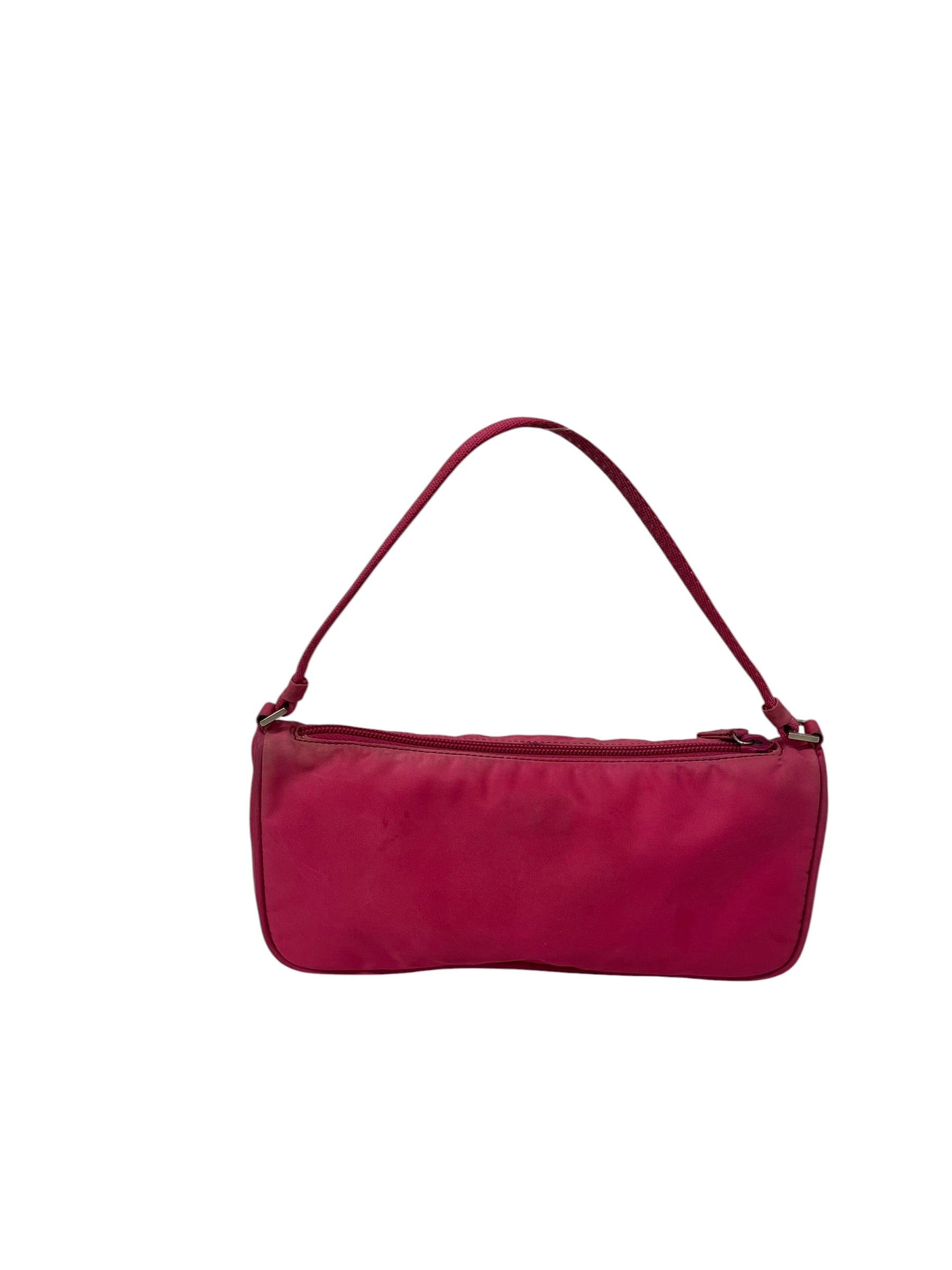PRADA/Hand Bag/Nylon/PNK/TESSUTO SAFFIANO POCHETTE view 9