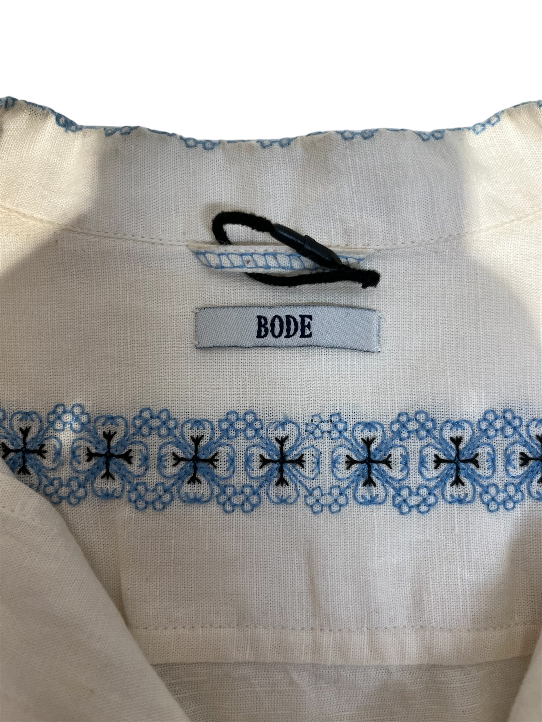BODE/SS Shirt/L/Cotton/WHT/ view 3