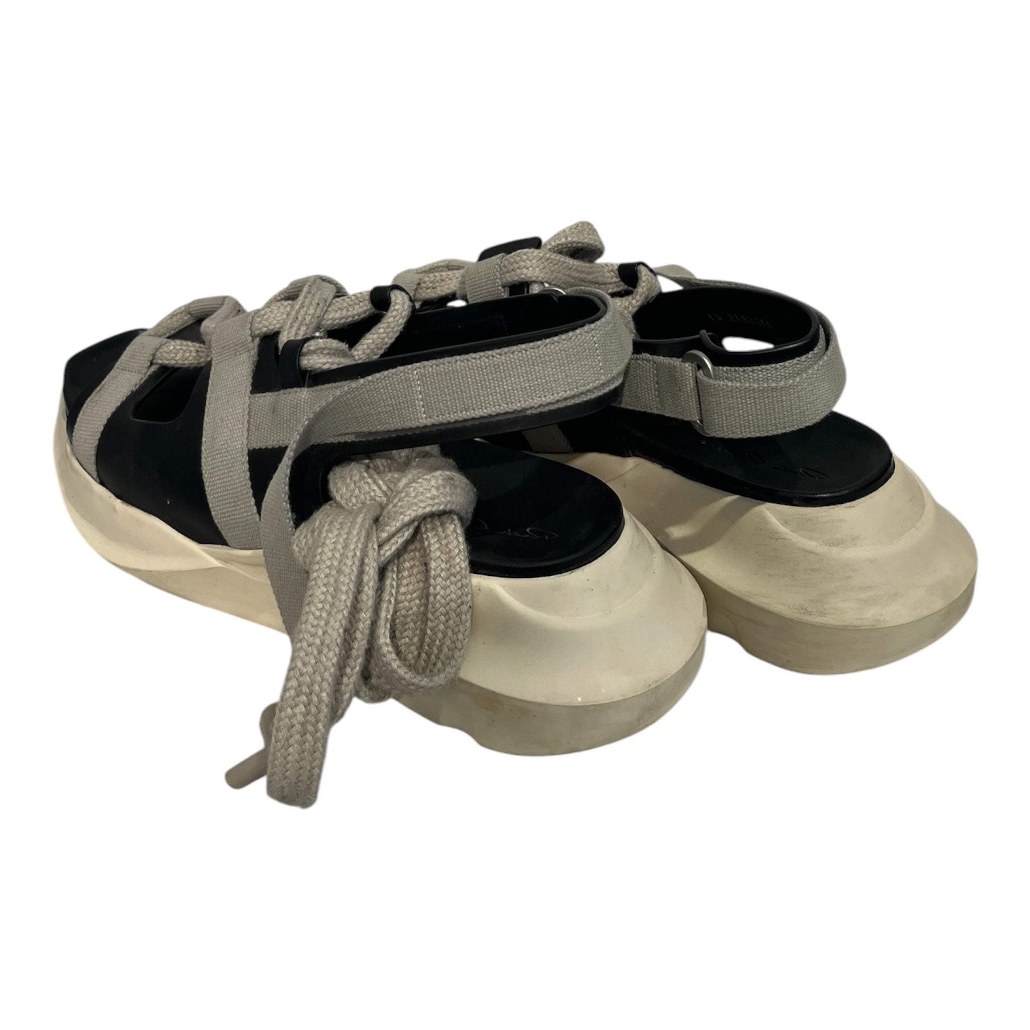 Rick Owens/Sandals/EU 41/BLK/GETH WRAP STRAPS view 2