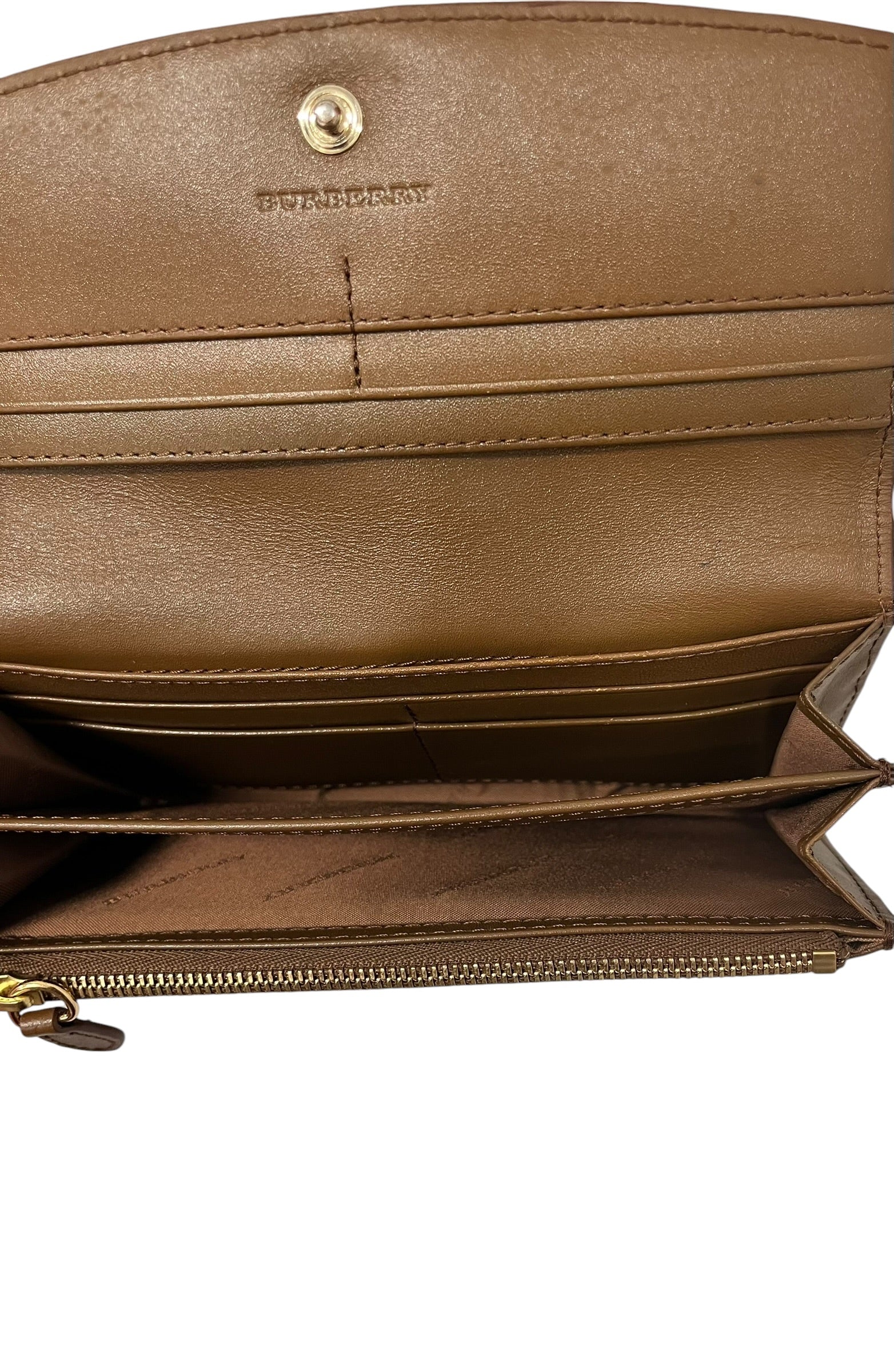 BURBERRY/Long Wallet/All Over Print/Leather/BRW/CNDONHOUDON view 5