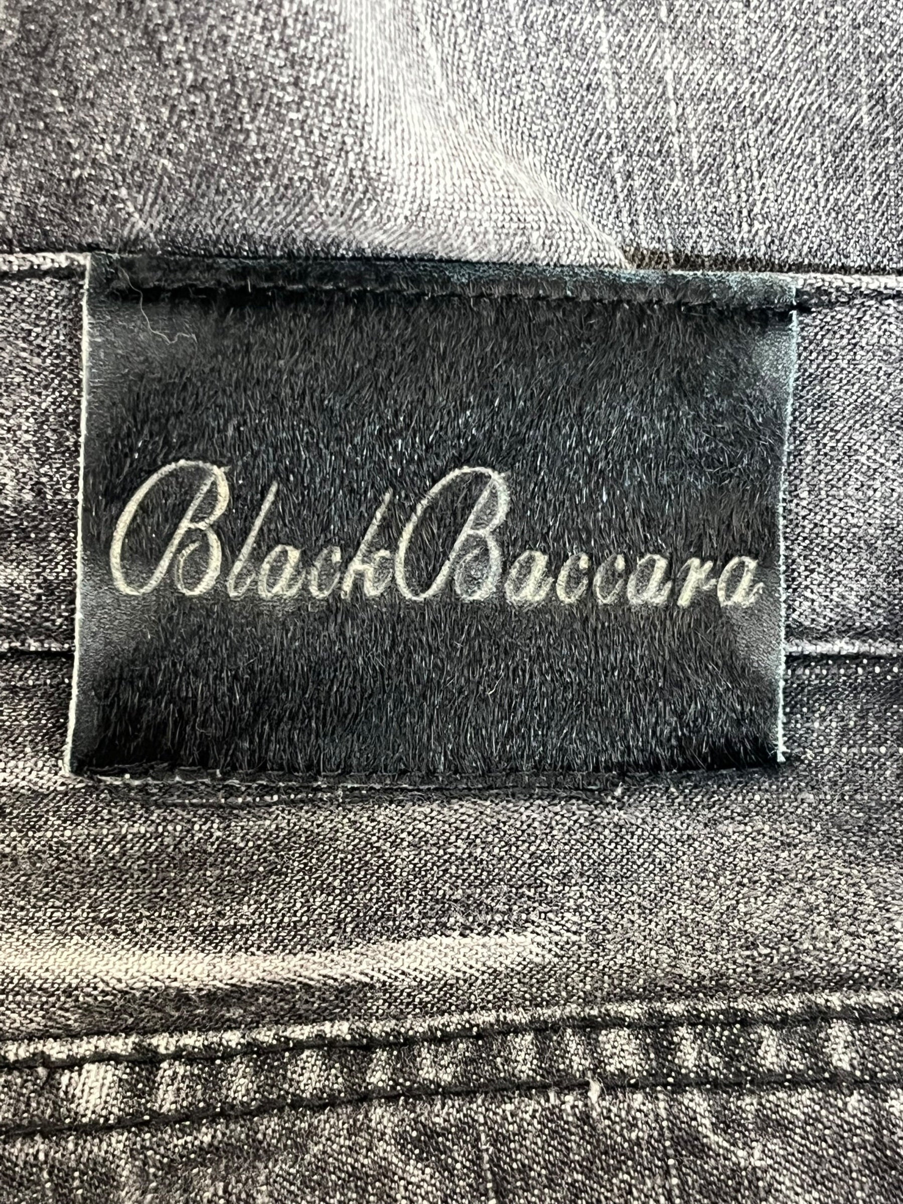 Black Baccara/Bootcut Pants/M/Cotton/GRY/ view 3