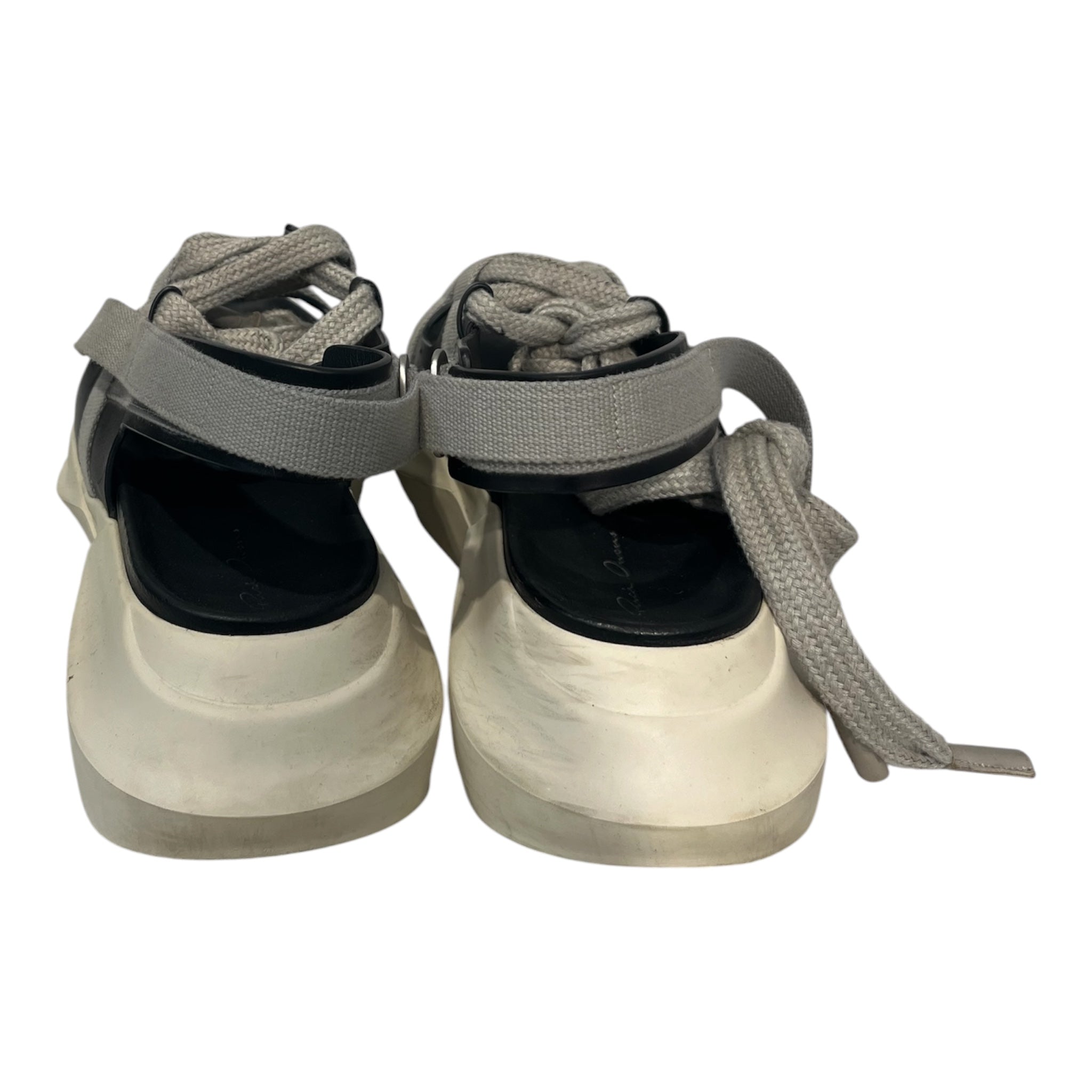 Rick Owens/Sandals/EU 41/BLK/GETH WRAP STRAPS view 4