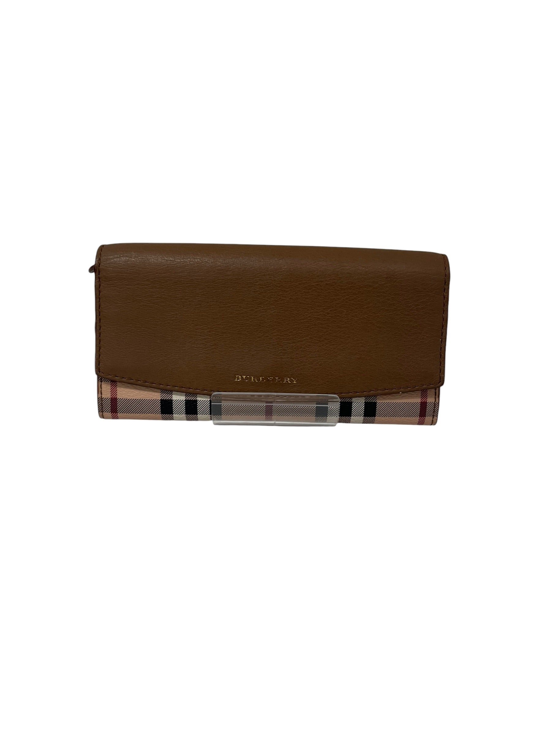 BURBERRY/Long Wallet/All Over Print/Leather/BRW/CNDONHOUDON view 2