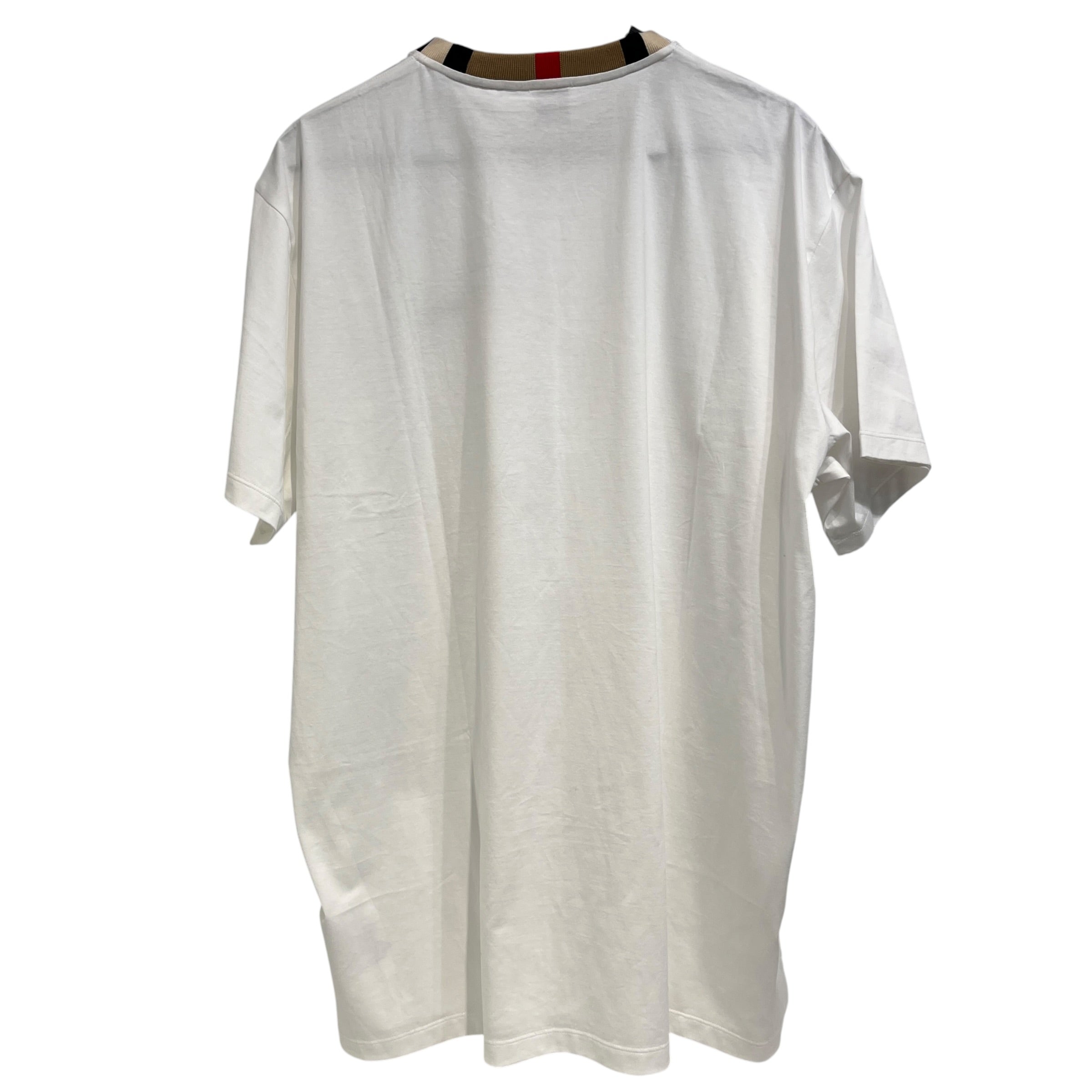 BURBERRY LONDON/T-Shirt/XL/Cotton/WHT/NWT Emboidiered Logo view 2