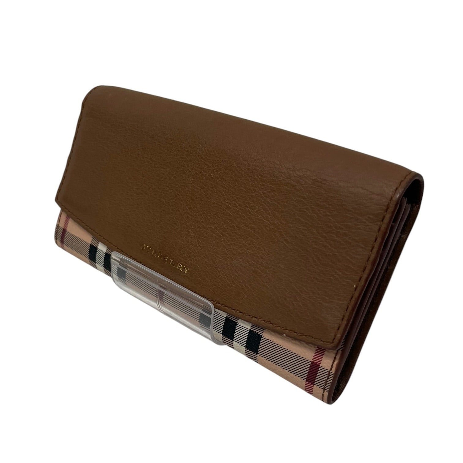 BURBERRY/Long Wallet/All Over Print/Leather/BRW/CNDONHOUDON view 1
