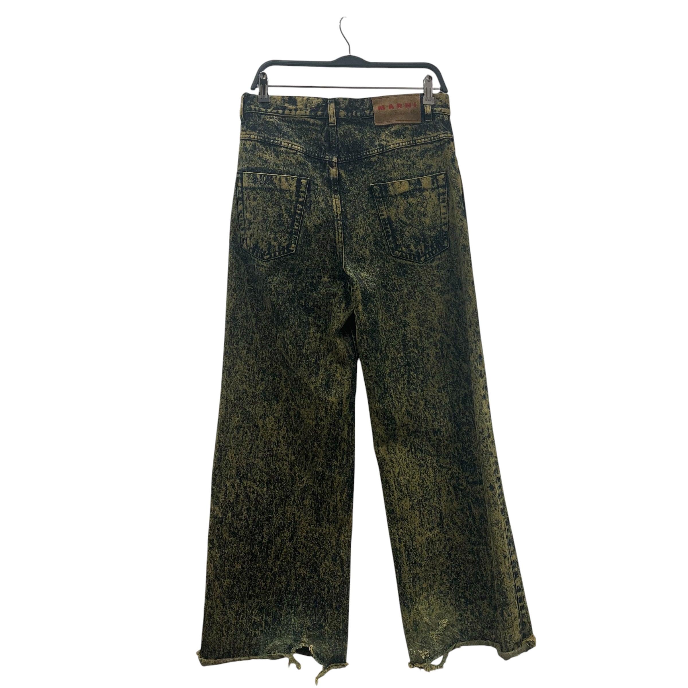 MARNI/Pants/30/Denim/GRN/puju0019ao view 2