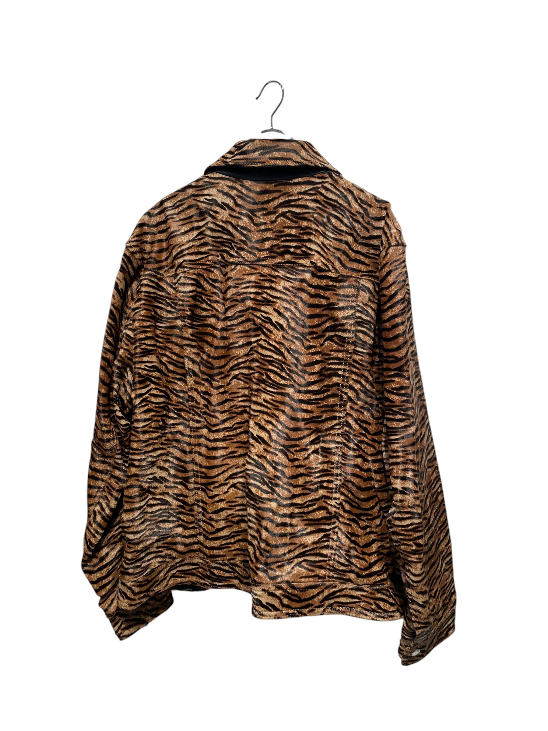 MICHAEL KORS/Riders Jkt (W)/XXL/Animal Pattern/Horsehide/BRW/ view 2