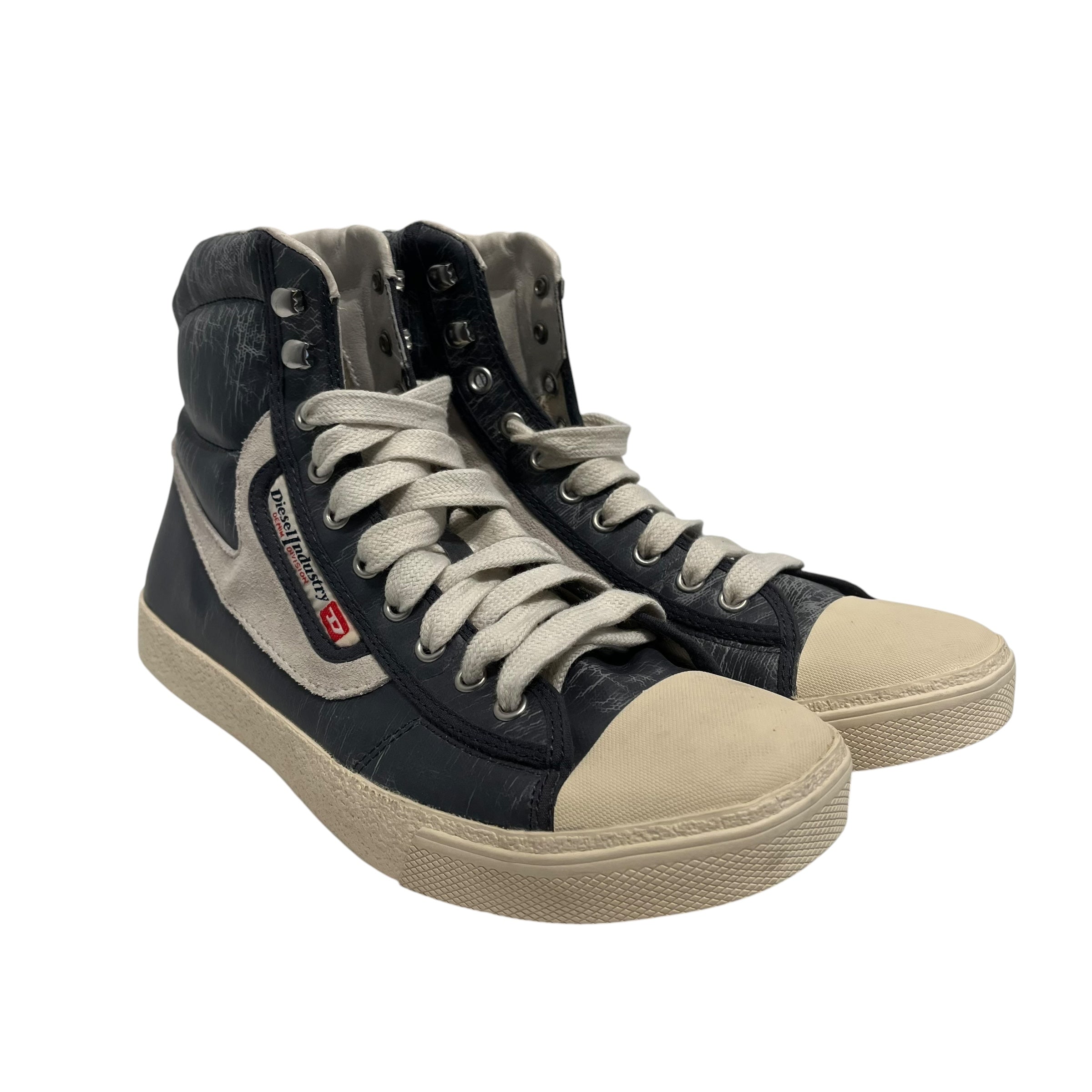 DIESEL/Hi-Sneakers/US 9/Leather/IDG/Upward Ebony view 1