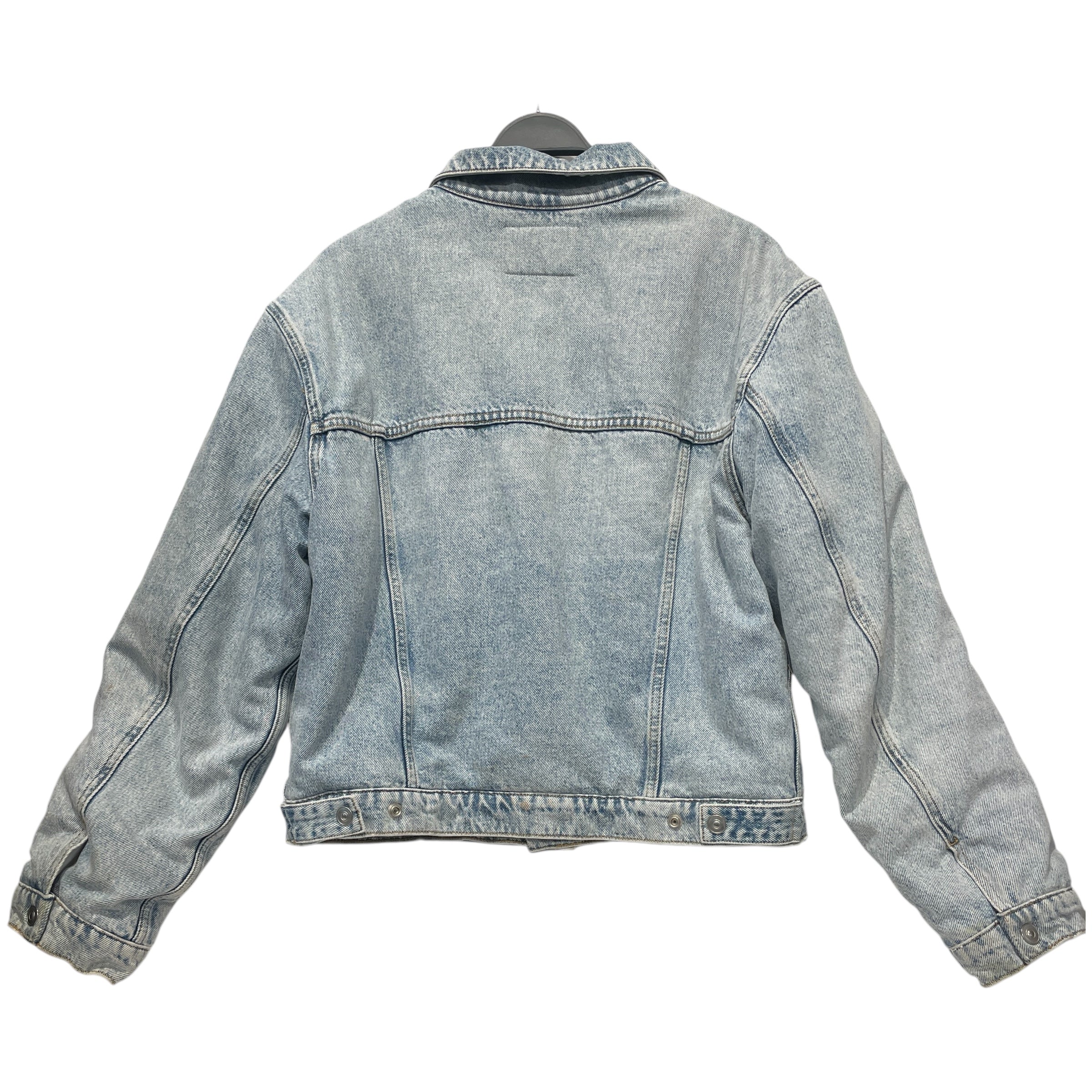sandro/Denim Jkt/S/Cotton/BLU/PUFFER DENIM view 2