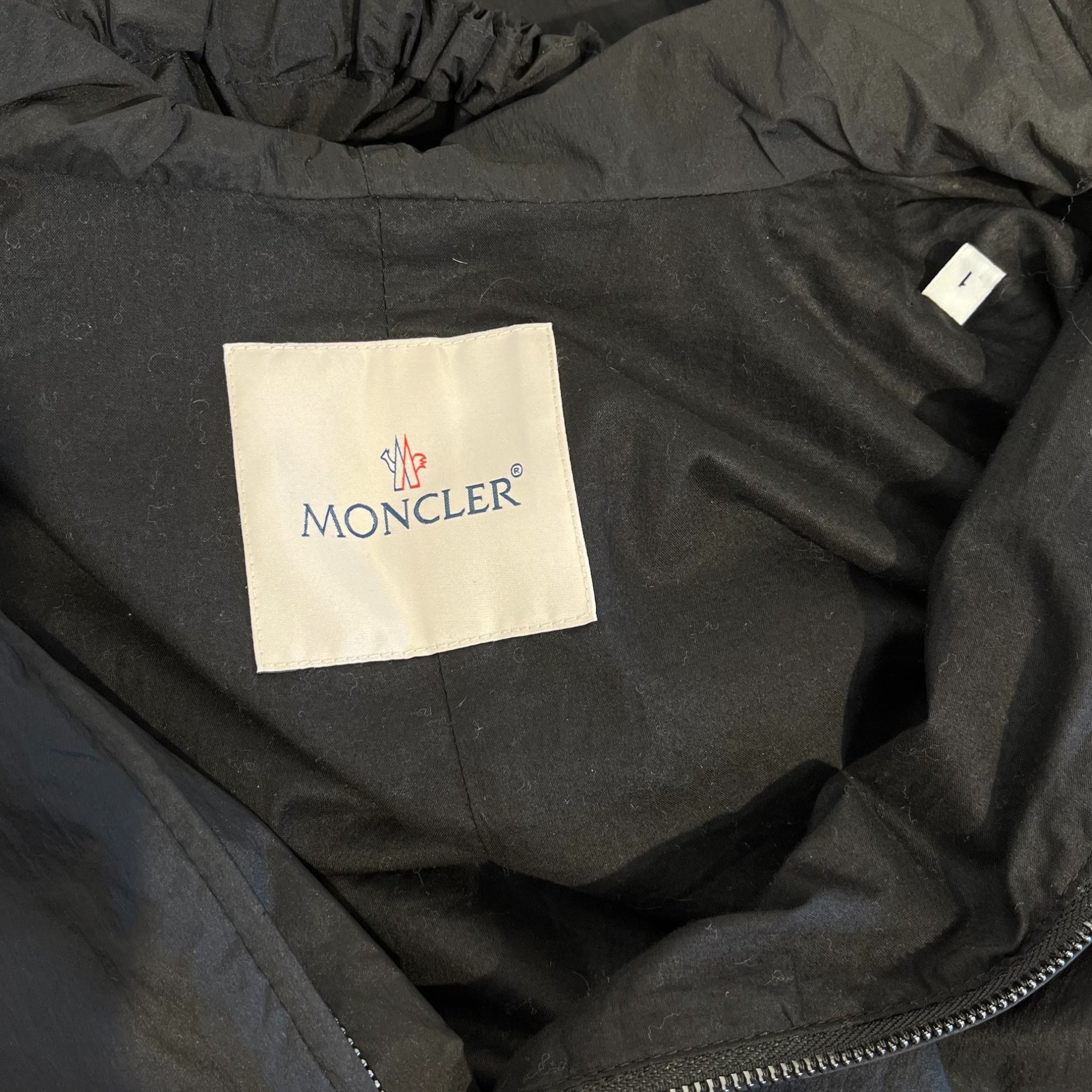 MONCLER/Windbreaker/XXS/BLK/ view 3