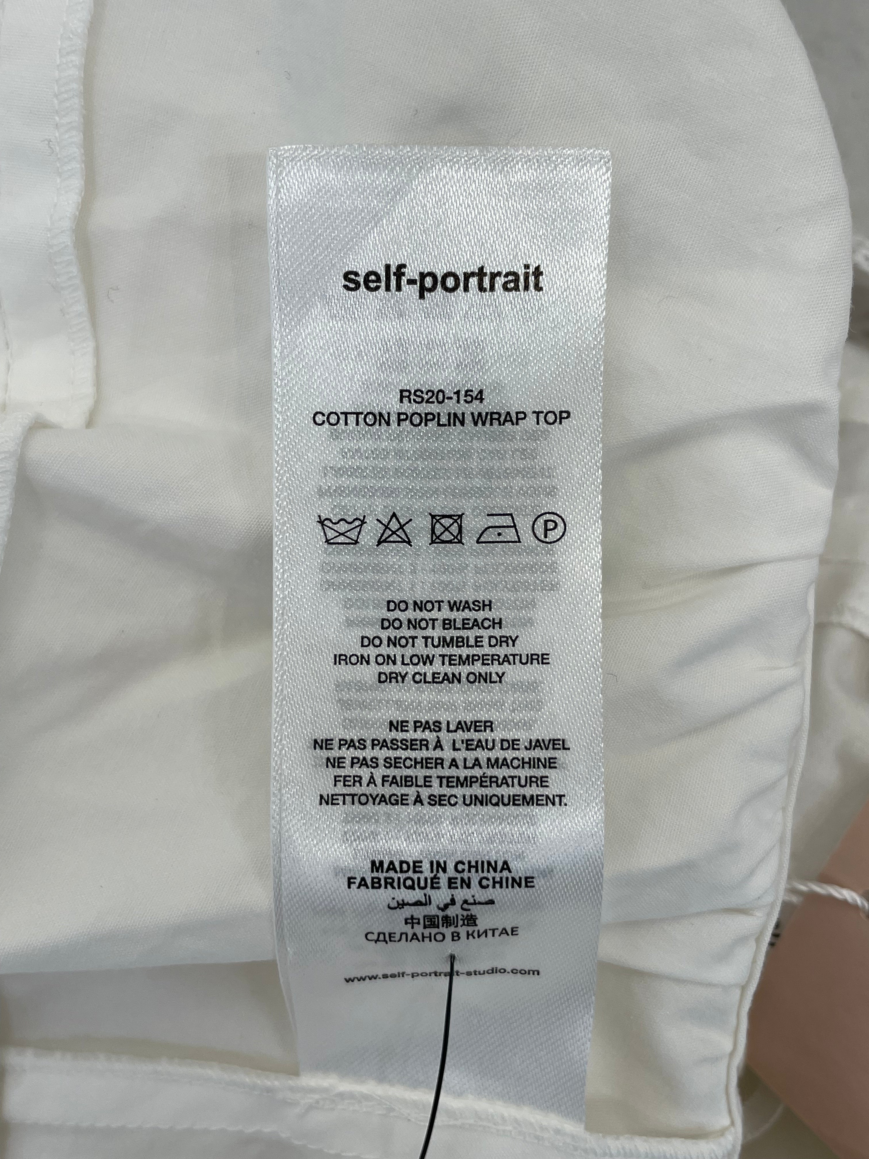 self-portrait/Tops/8/Cotton/WHT/ view 4