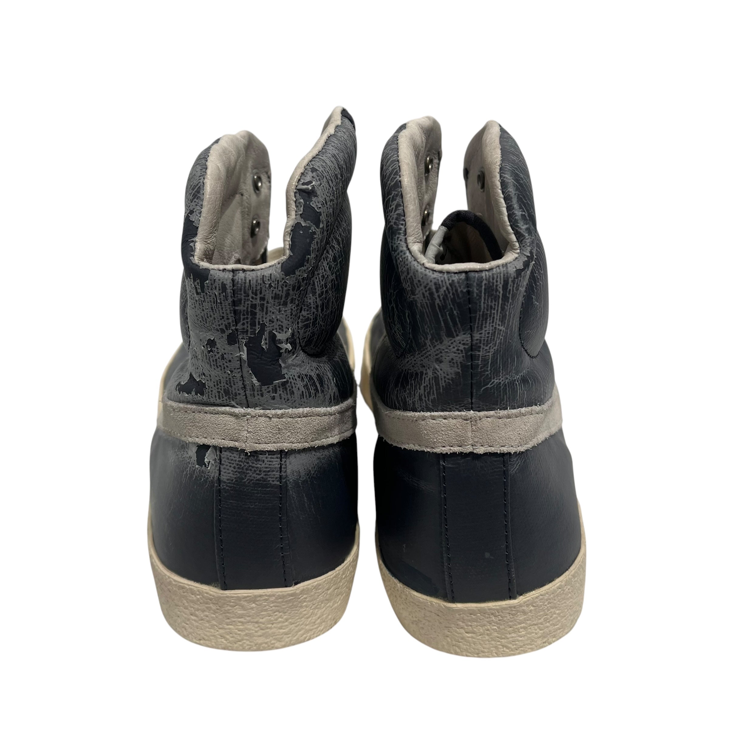 DIESEL/Hi-Sneakers/US 9/Leather/IDG/Upward Ebony view 3
