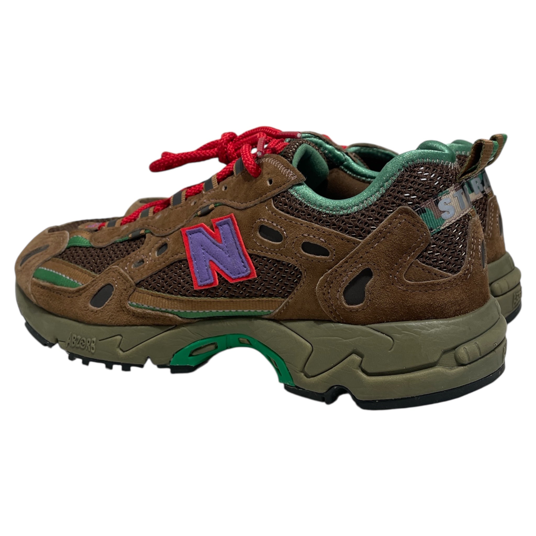 NEW BALANCE/Low-Sneakers/US 9/GRN/STRAY RATS 827 view 2