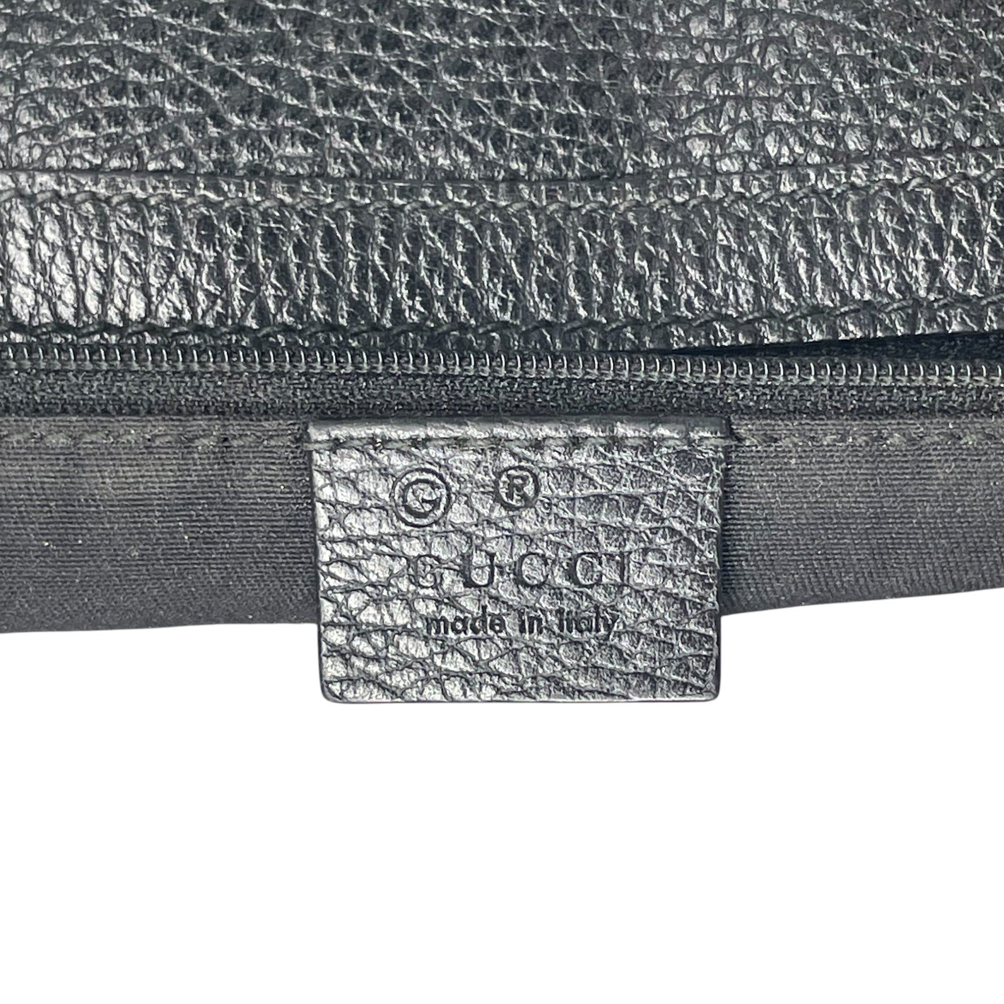 GUCCI/Bag/Leather/BLK/GG DOME LEATHER SATCHEL view 4
