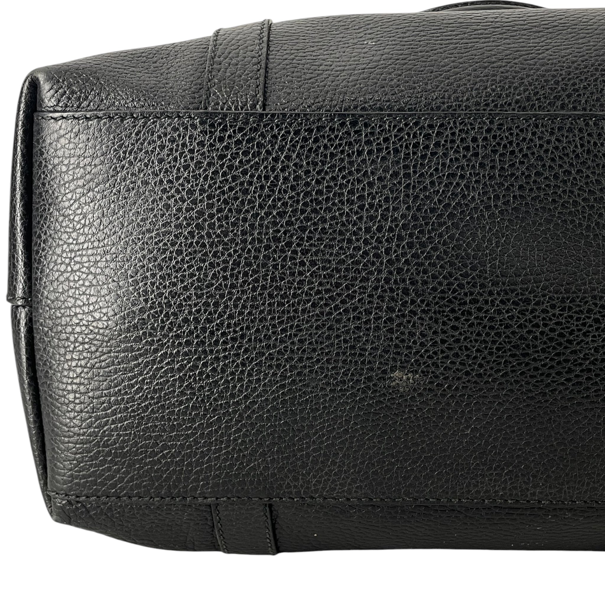 GUCCI/Bag/Leather/BLK/GG DOME LEATHER SATCHEL view 7