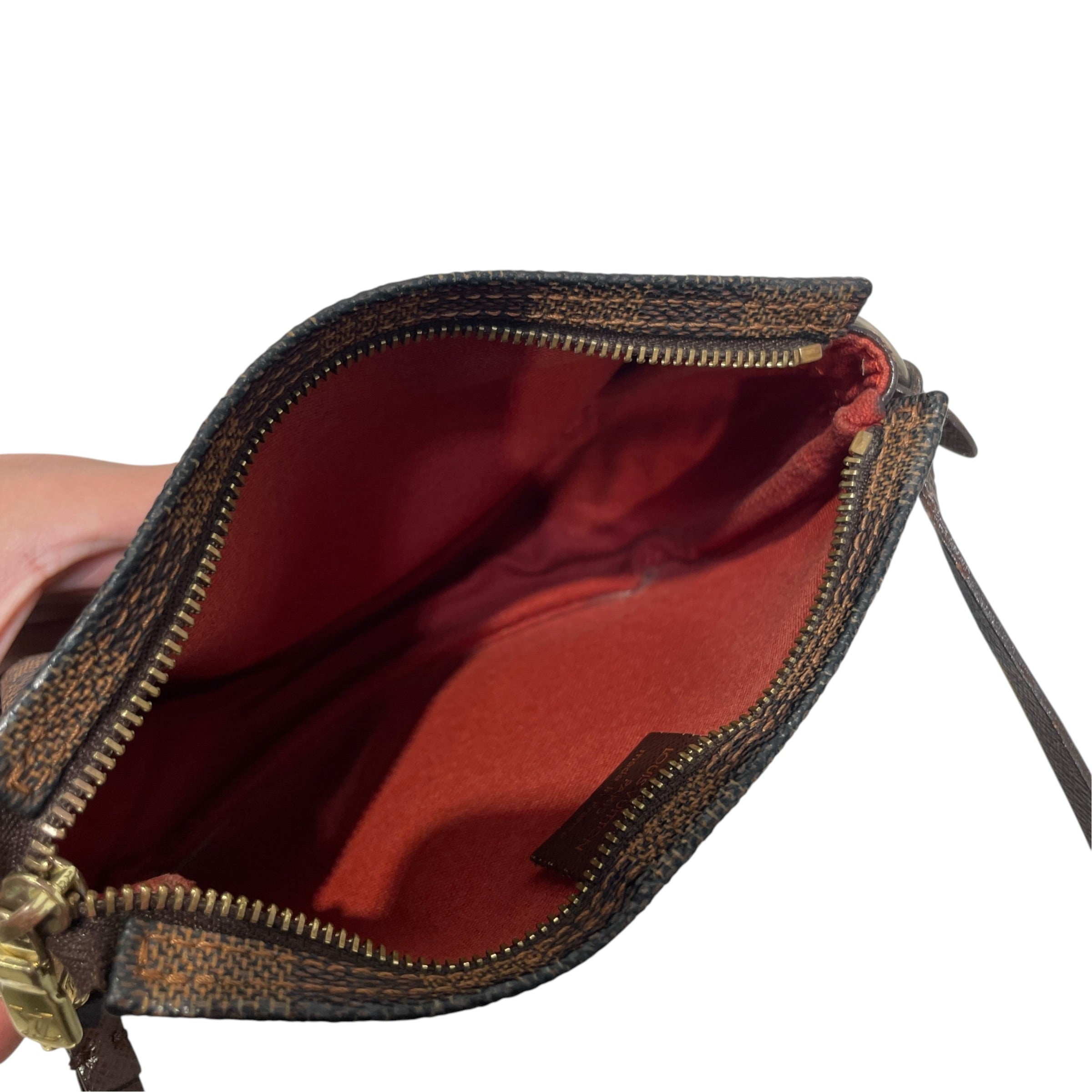 LOUIS VUITTON/Hand Bag/Monogram/Leather/BRW/Trousse Pochette view 5
