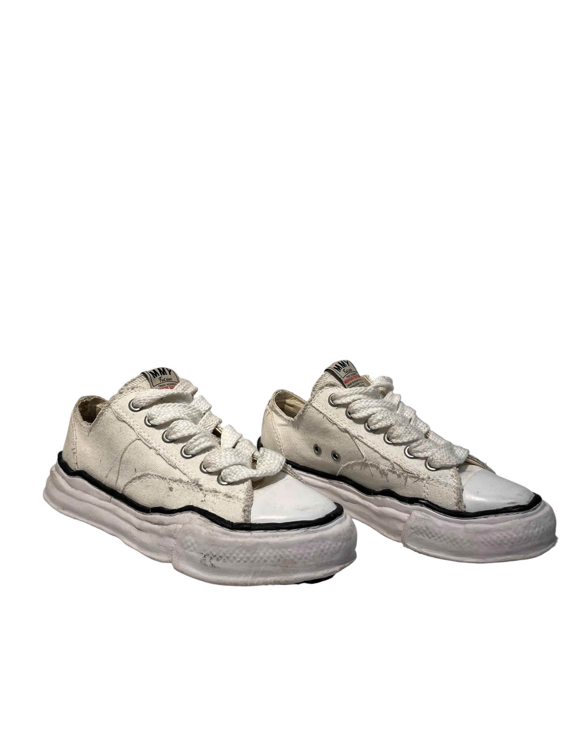 MIHARA YASUHIRO/Low-Sneakers/EU 38/Cotton/WHT/ view 1