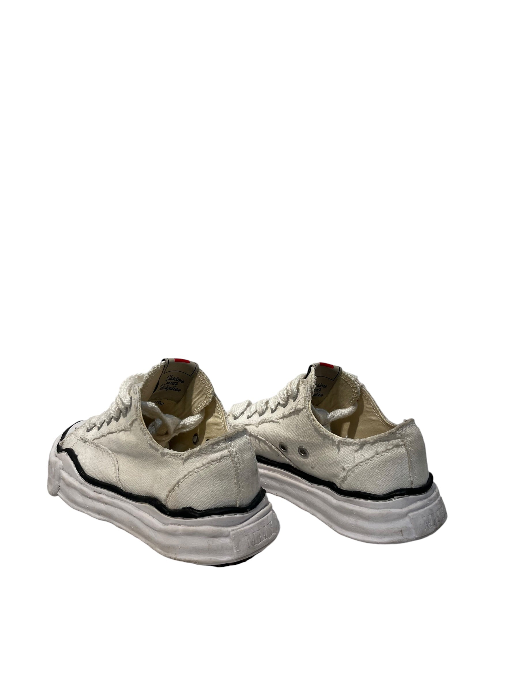 MIHARA YASUHIRO/Low-Sneakers/EU 38/Cotton/WHT/ view 2