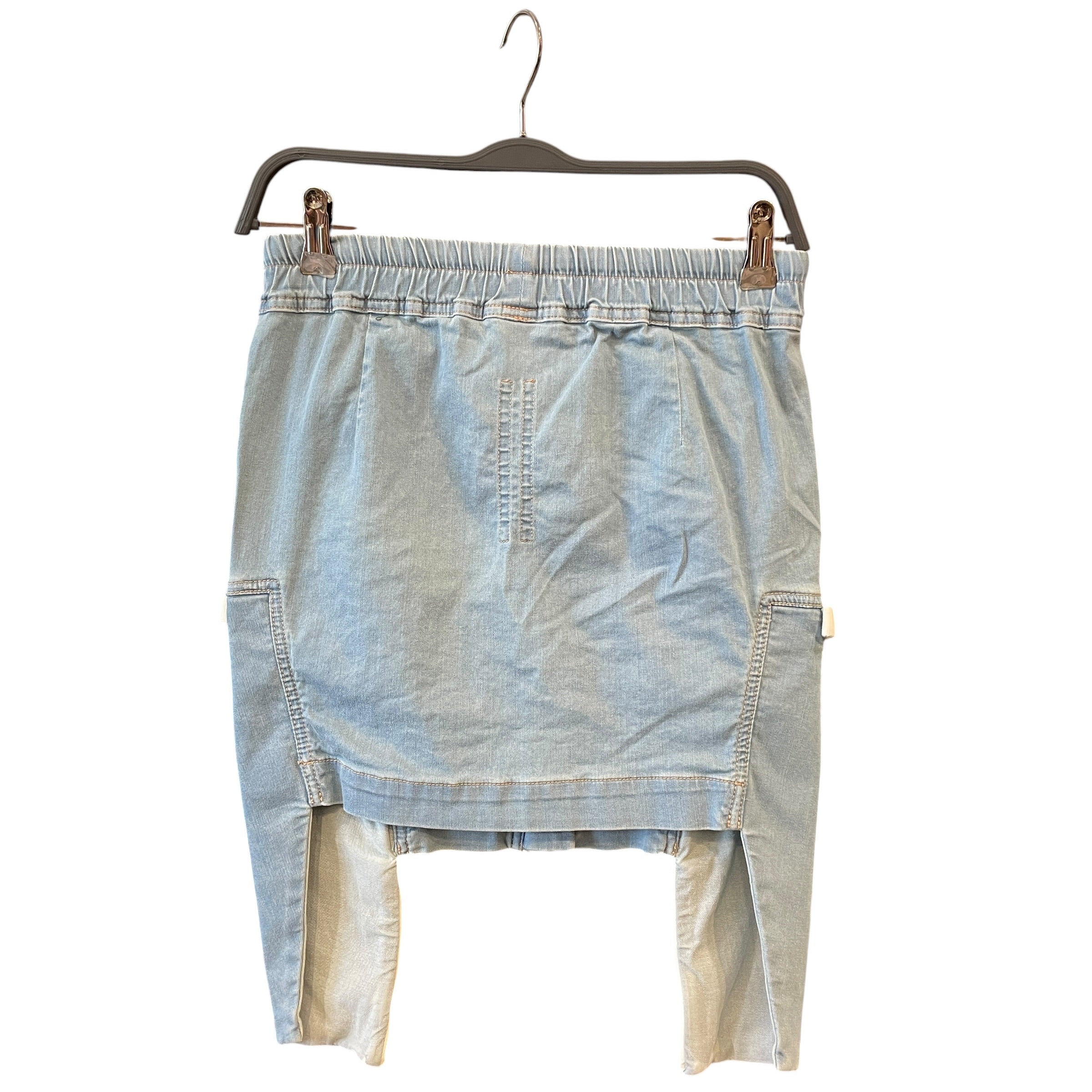Rick Owens/Bottoms/XS/Denim/BLU/Bauhaus Skirt view 2