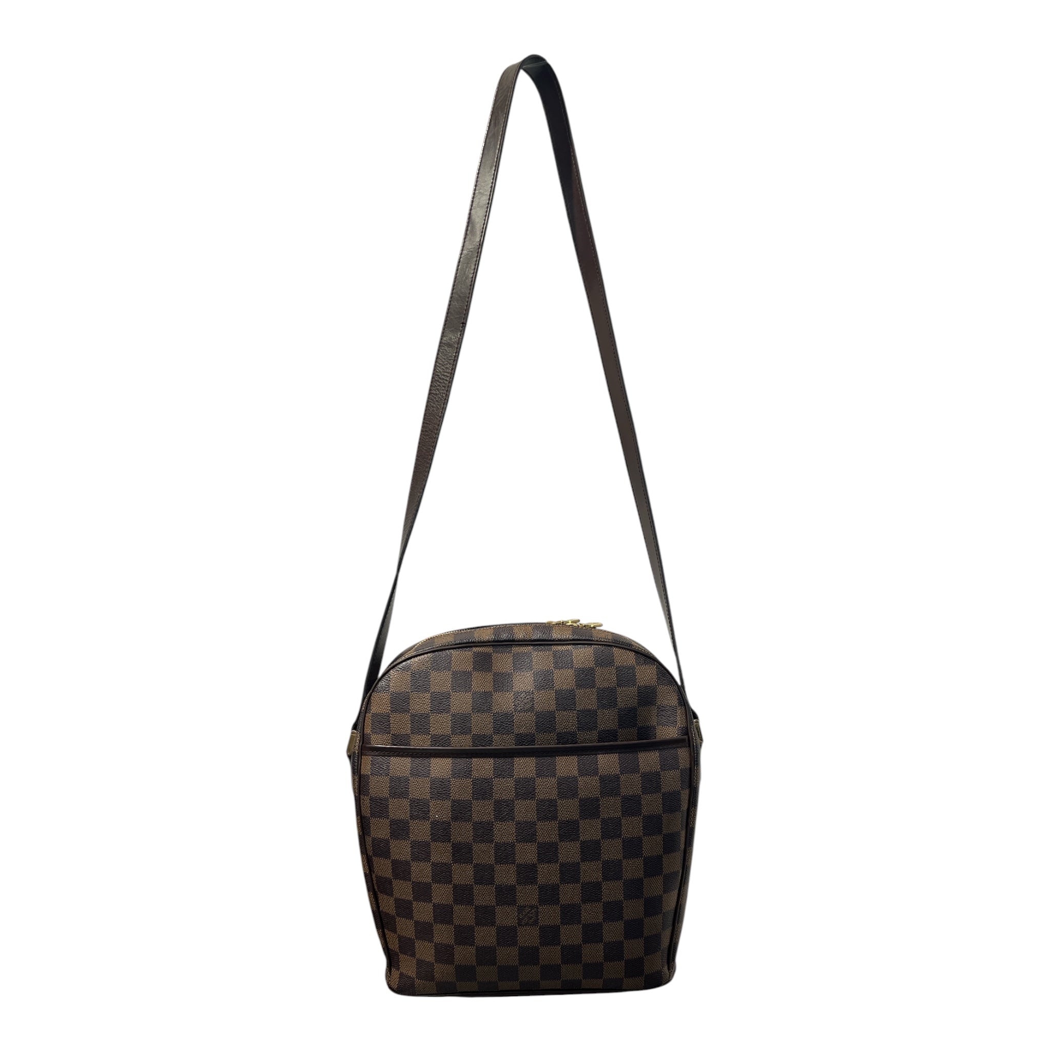 LOUIS VUITTON/Cross Body Bag/Monogram/Leather/BRW/IPANEMA GM SHOULDER/CROSS view 1