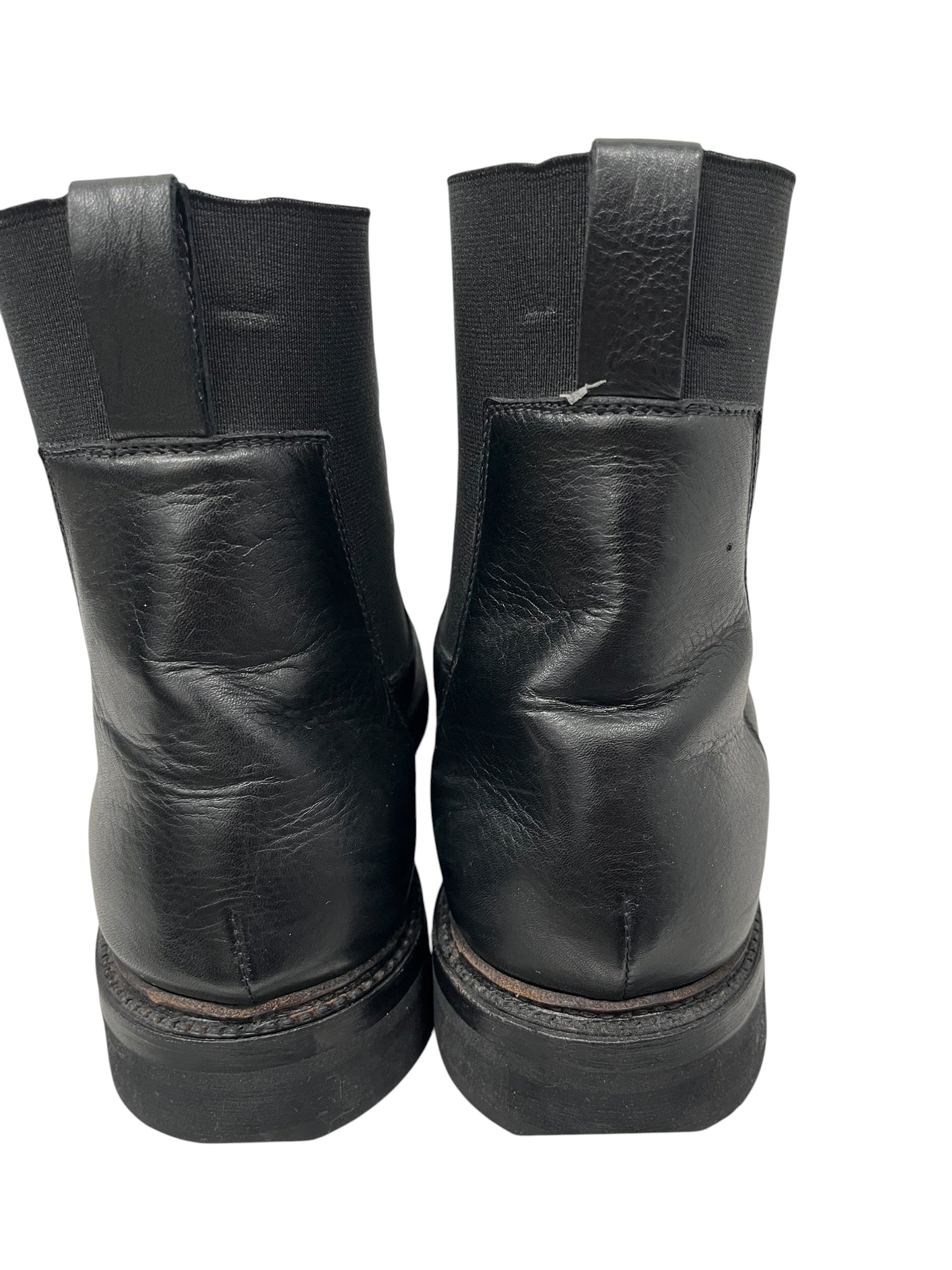 RICK OWENS DRKSHDW/Boots/EU 44/Leather/BLK/CREEPER BOOTS view 4